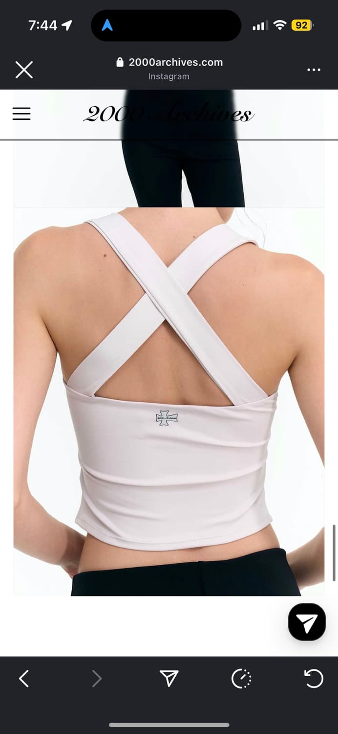 2000아카이브스 컨투어 크로스탑 스킨 상품이미지2