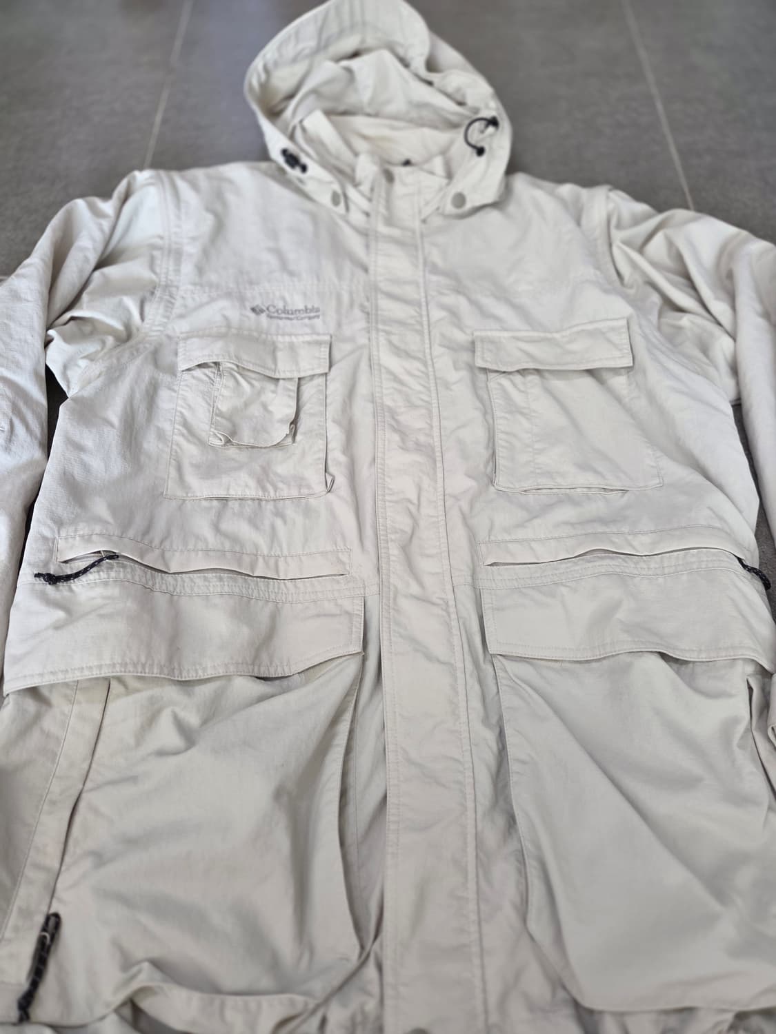 콜롬비아 빈티지 투웨이 피싱자켓 상품이미지1