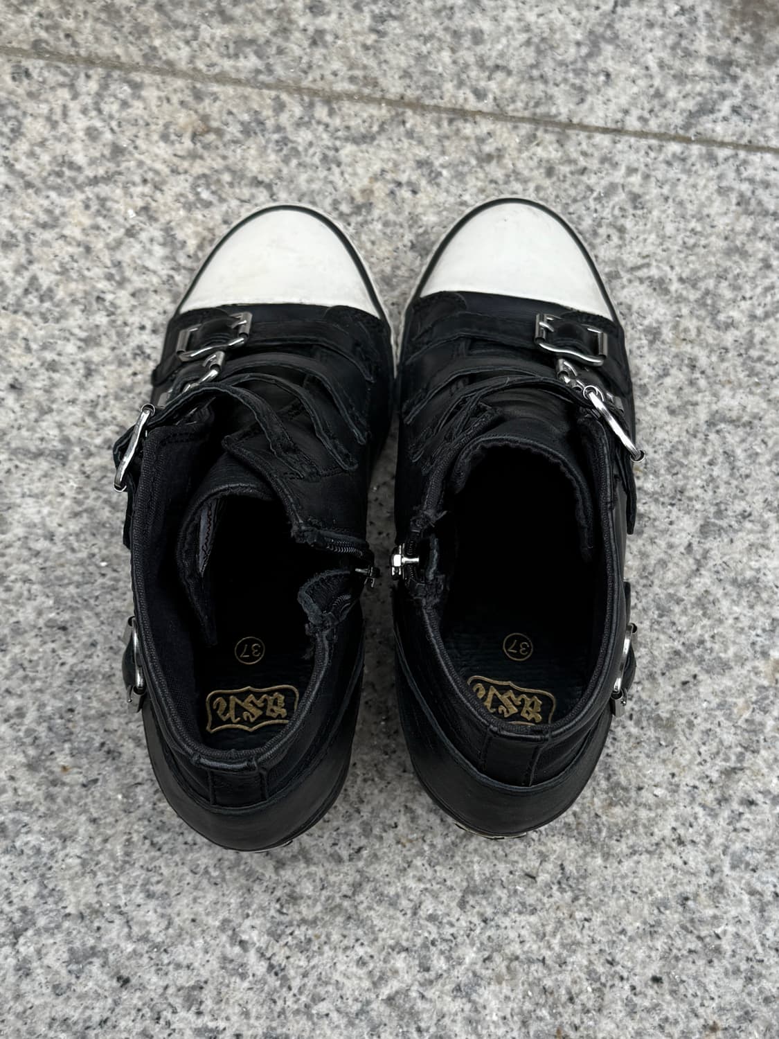 Ash 아쉬 웨지힐 스니커즈 블랙 37 235 240 상품이미지3