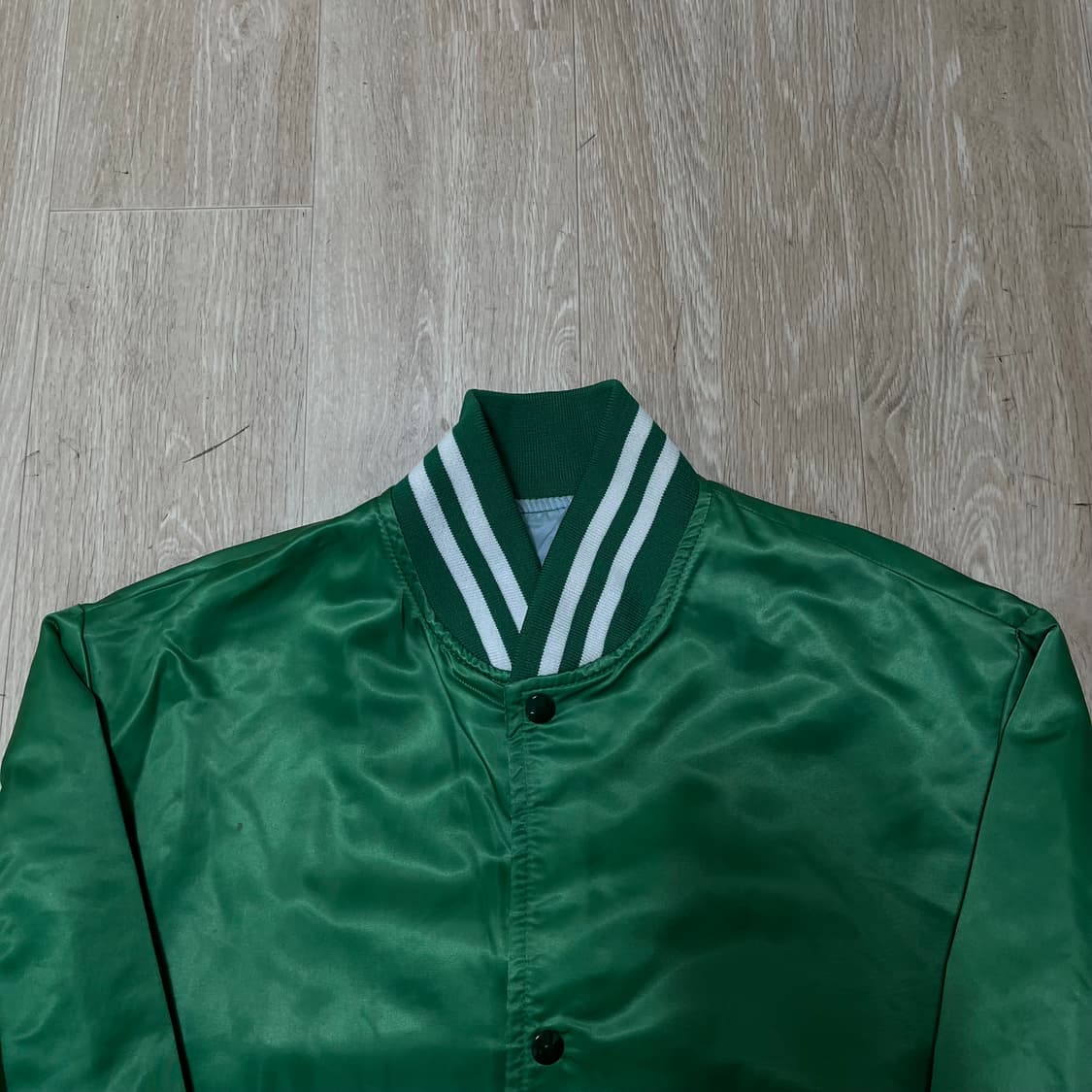 USA 아메리카 빈티지 새틴 스타디움 자켓 L/100 상품이미지2