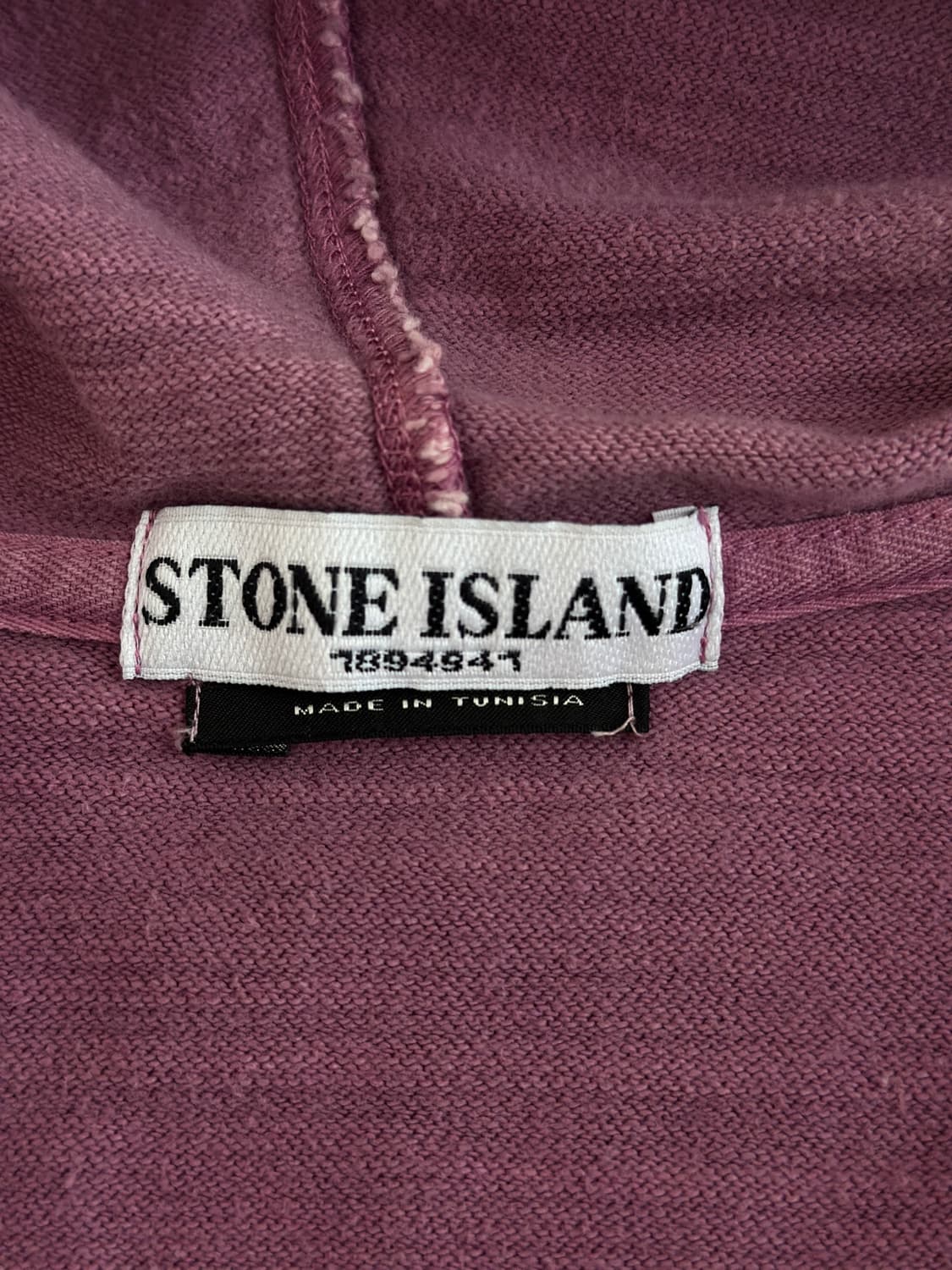 스톤아일랜드 10SS 와펜 더스티퍼플 후드집업  상품이미지8