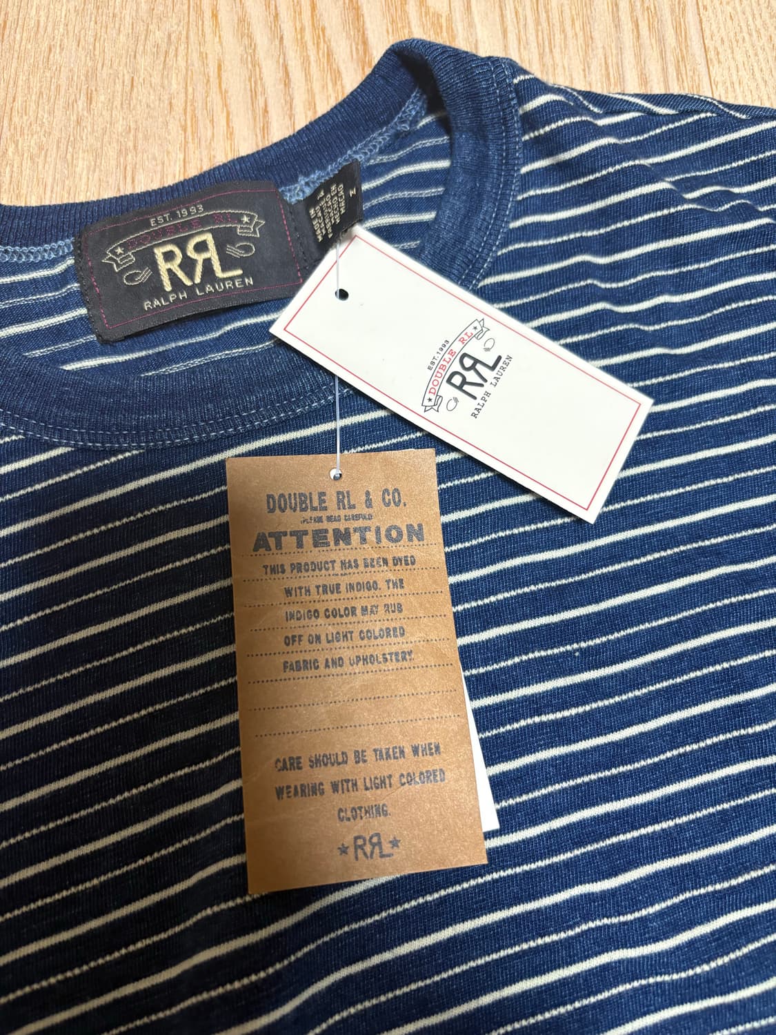 rrl 스트라이프 티 상품이미지2