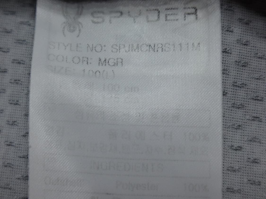 (L/100) 스파이더 SPYDER 액티브 라운드 반팔티 상품이미지10