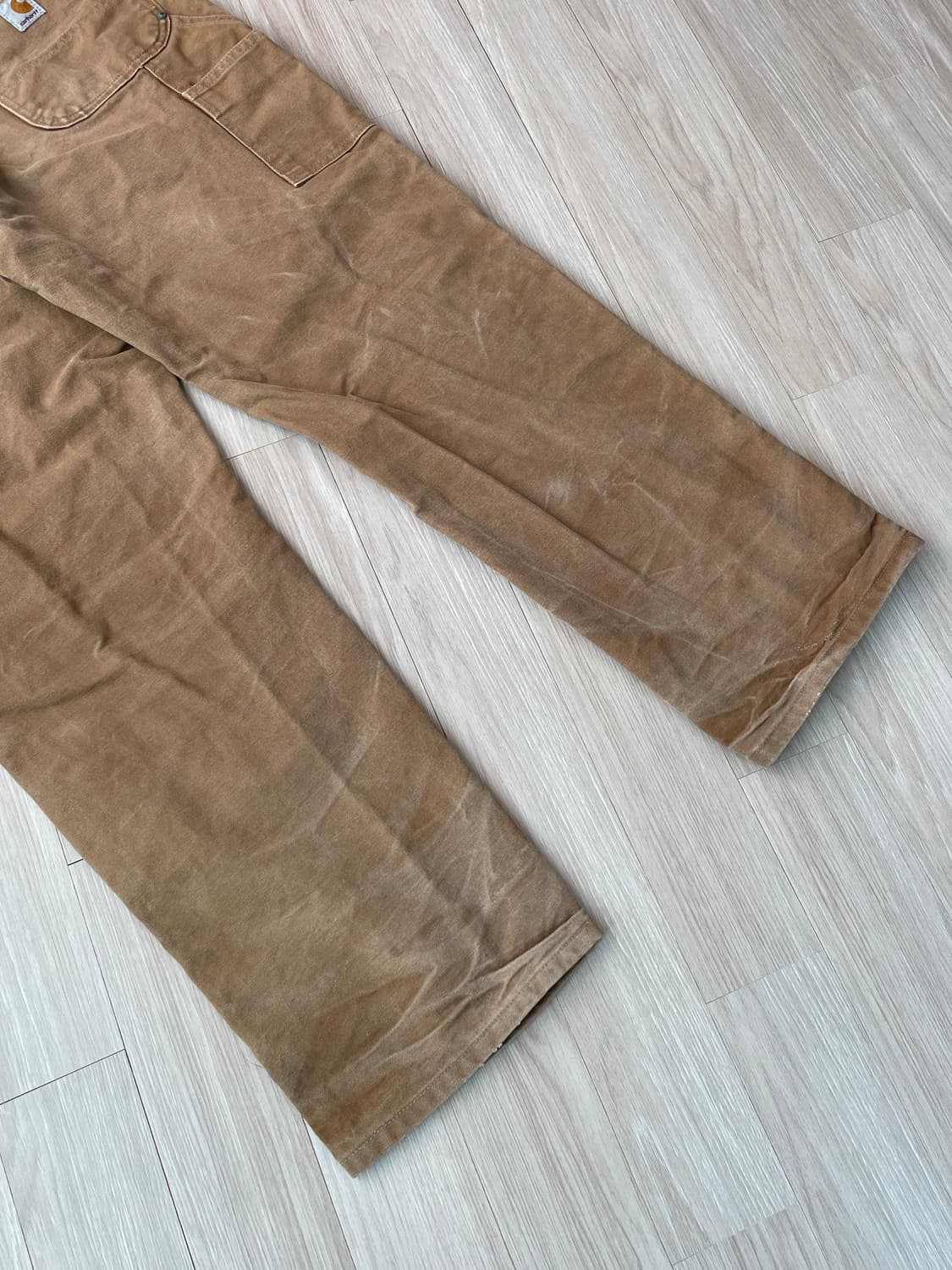 Carhartt B01 brn 칼하트 더블니 브라운 상품이미지6