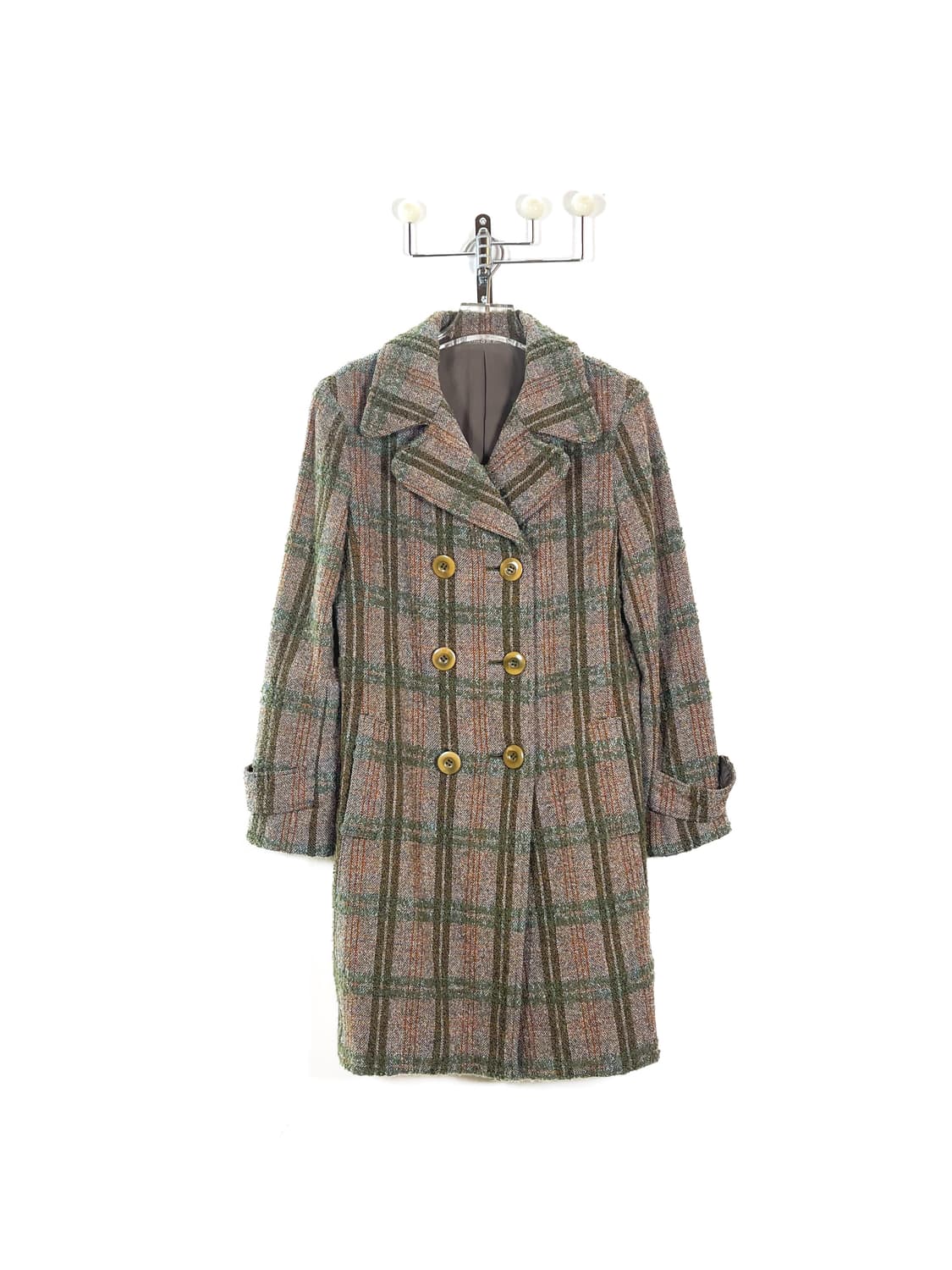 히스테릭 글래머 울 체크 코트 상품이미지4