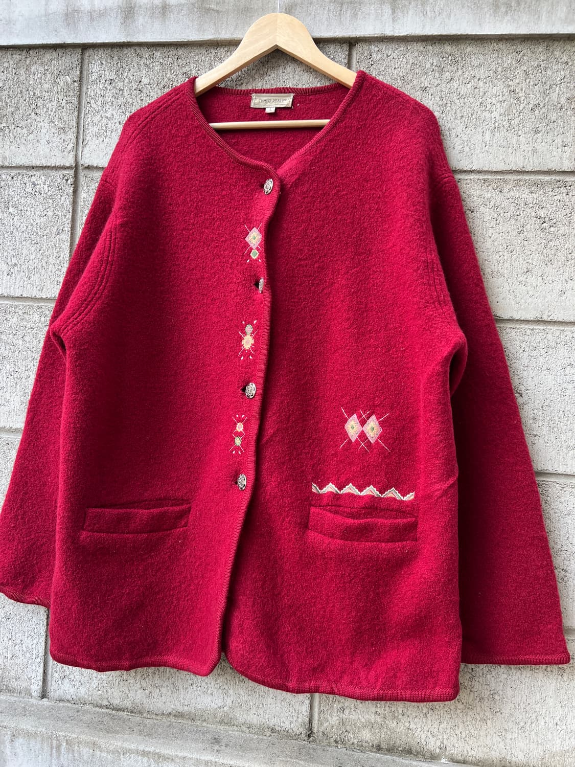 TEMPO REALE BOILED WOOL 빈티지보일드울자켓 상품이미지4