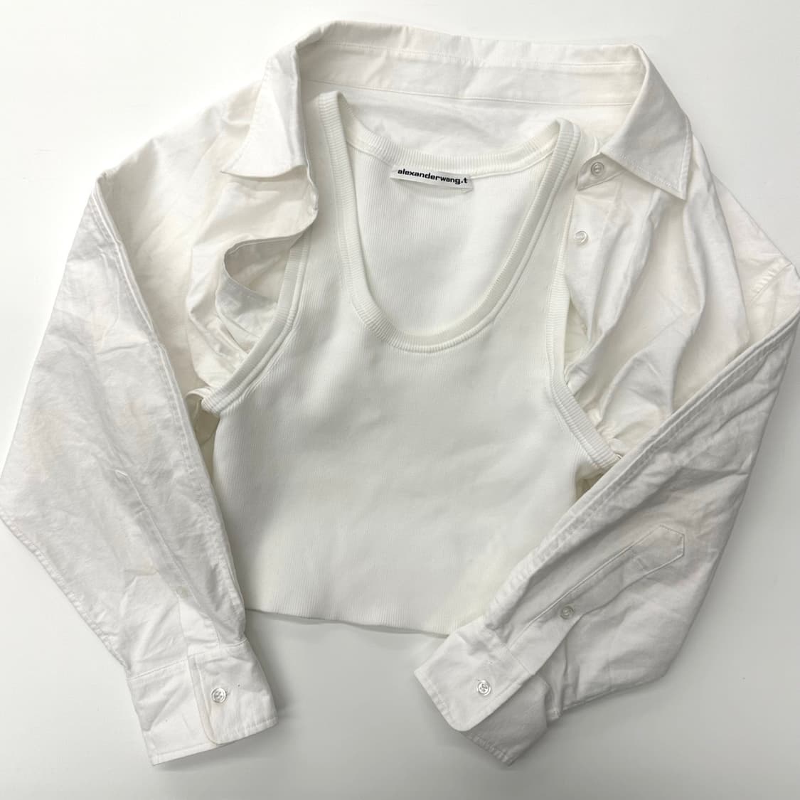  Alexander Wang 알렉산더왕 화이트 슬리브  상품이미지1