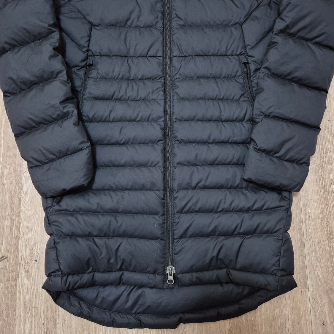 나이키 여성 박스로고 덕다운 경량 롱패딩 점퍼 L(100) 상품이미지3