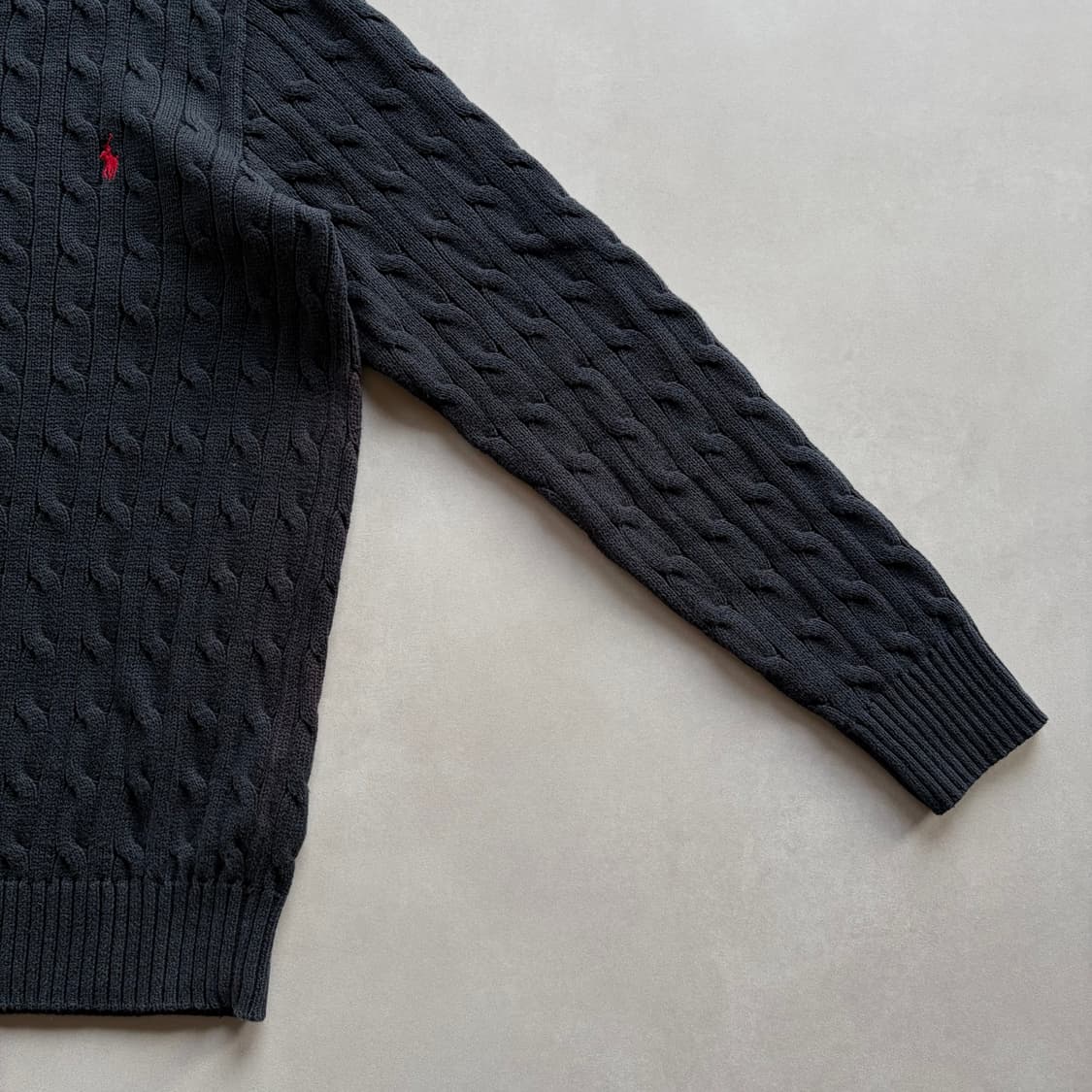 [M]폴로 랄프로렌 꽈배기 케이블 코튼 니트 상품이미지7