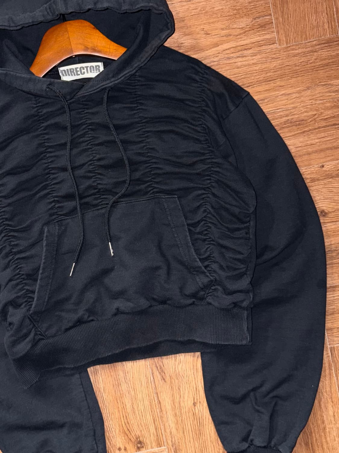 빈티지 셔링 디테일 후드티 상품이미지6