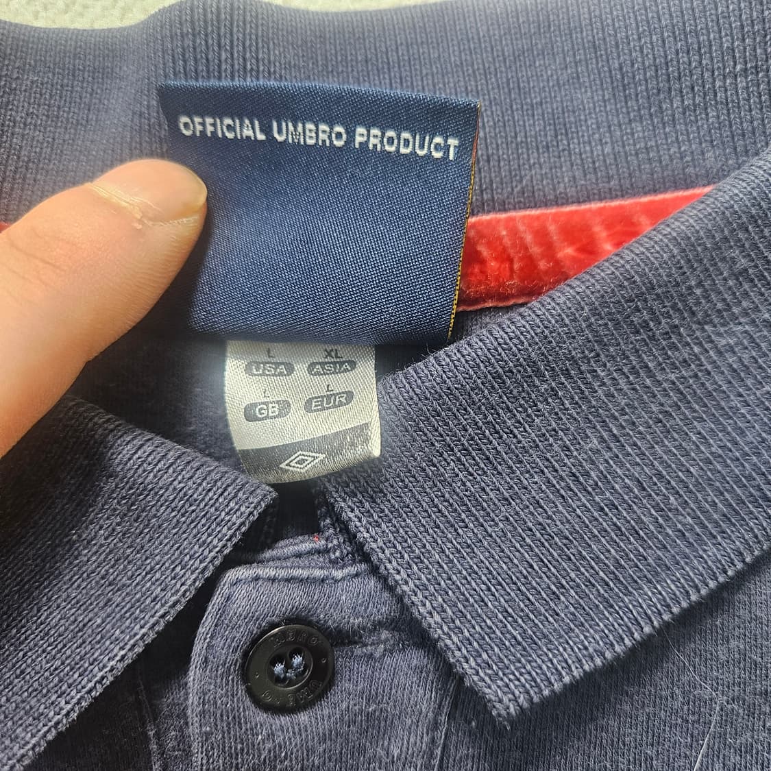 XL 엄브로 카라 긴팔셔츠 0303Y 상품이미지4