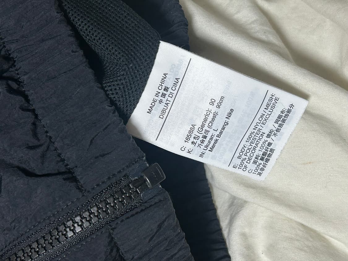 나이키 스우시 바람막이 블랙 L 상품이미지4