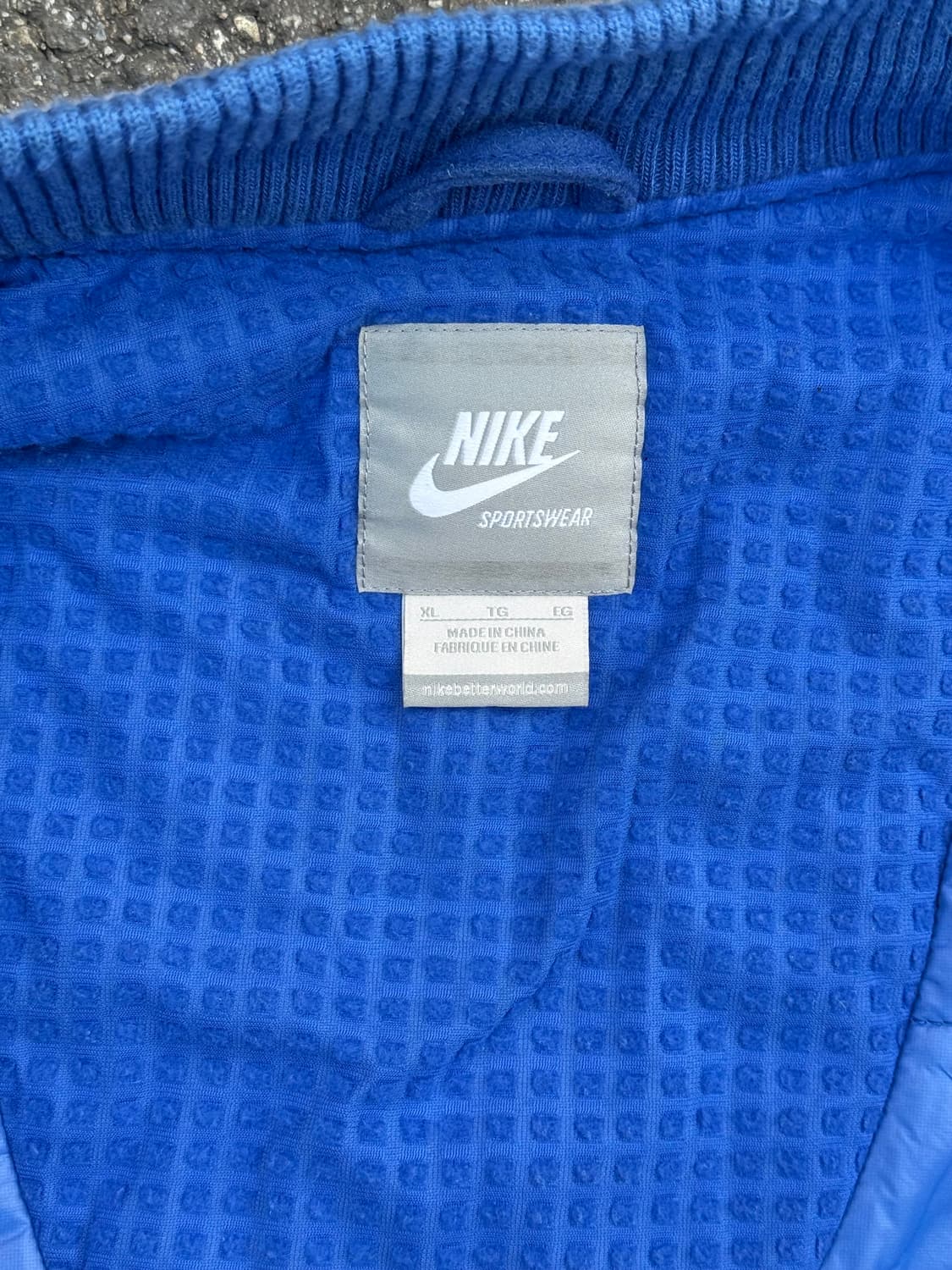 나이키 브라질 축구협회 레더패치 바시티 자켓  상품이미지6