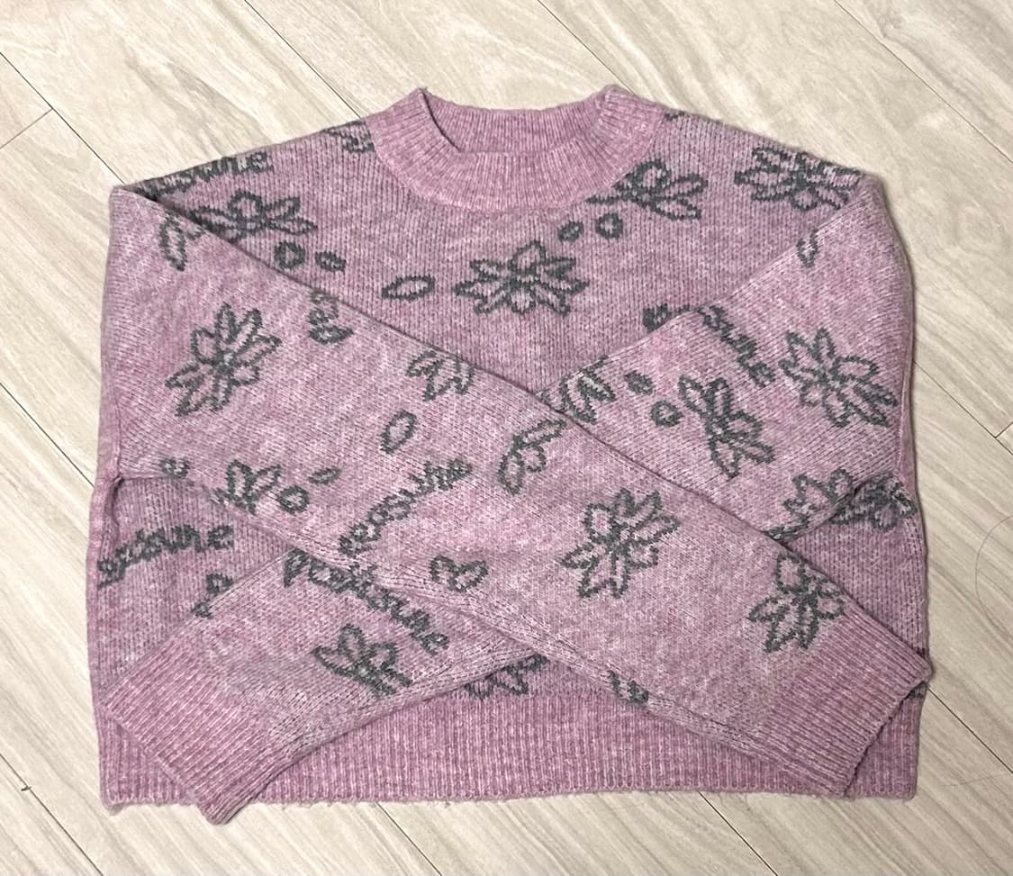 [에잇세컨즈] 라인 자카드 풀오버 S 상품이미지3