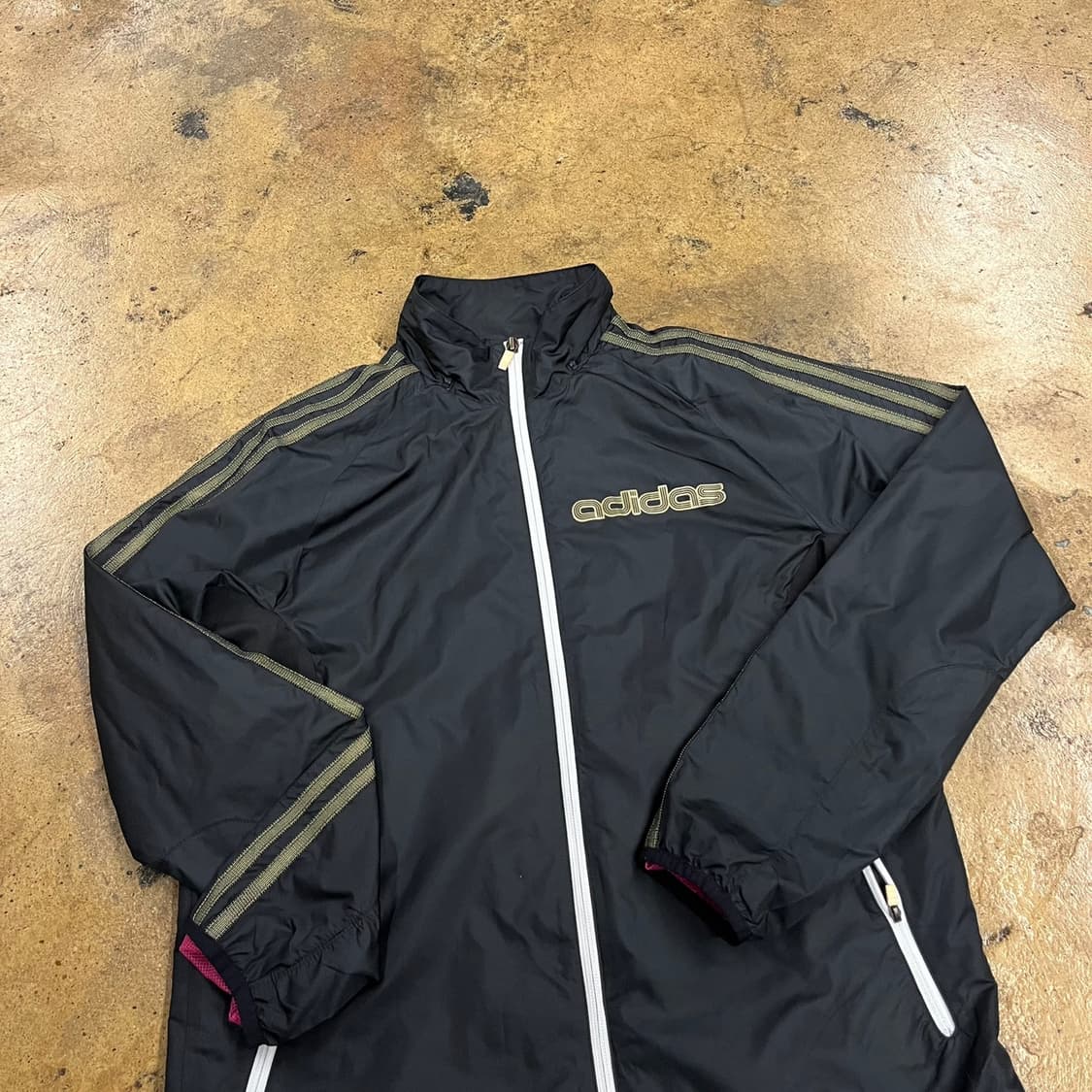 [정품/100] 아디다스 블랙 바람막이 자켓 b17 상품이미지1