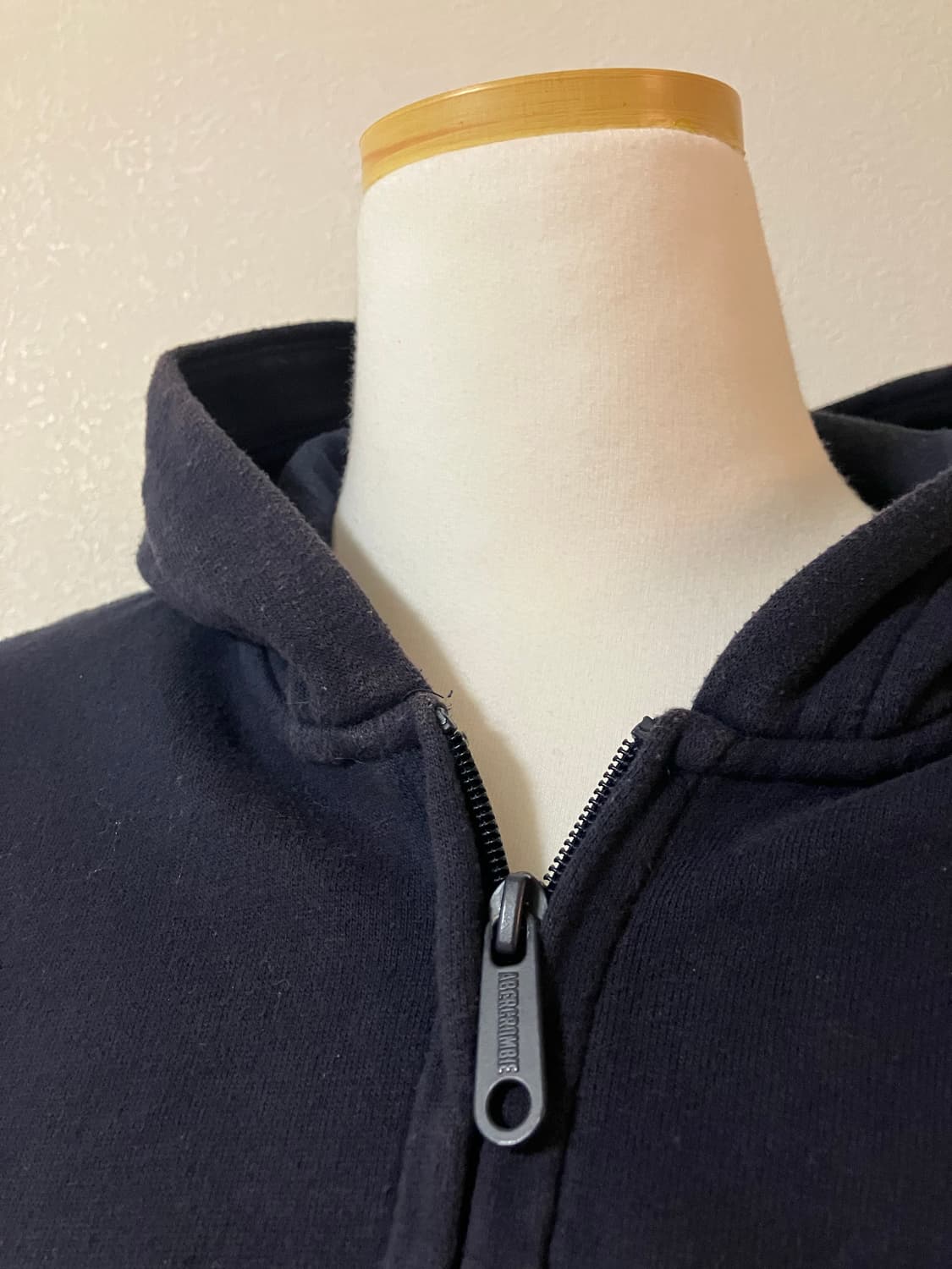 아베크롬비 네이비 후드집업 키즈140사이즈(여성xxs-xs) 상품이미지2