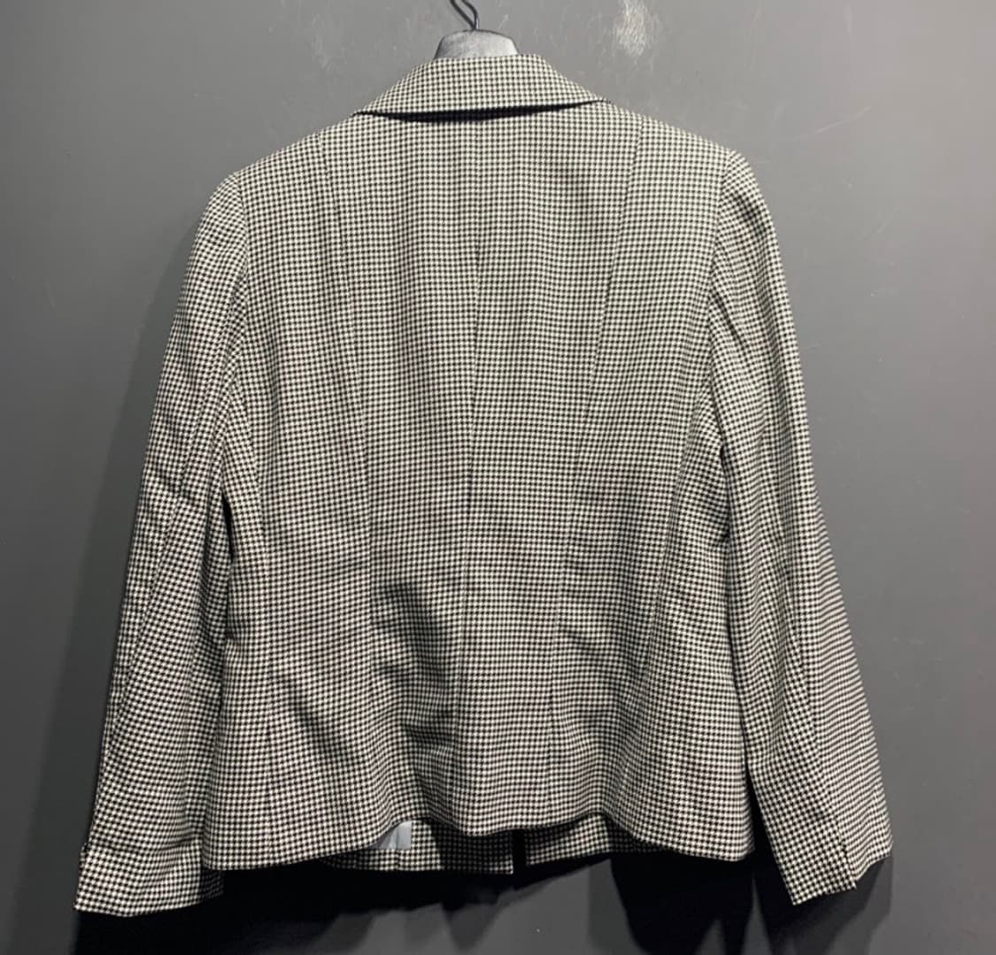 아쿠아 스큐텀 고방체크 블레이져 상품이미지2