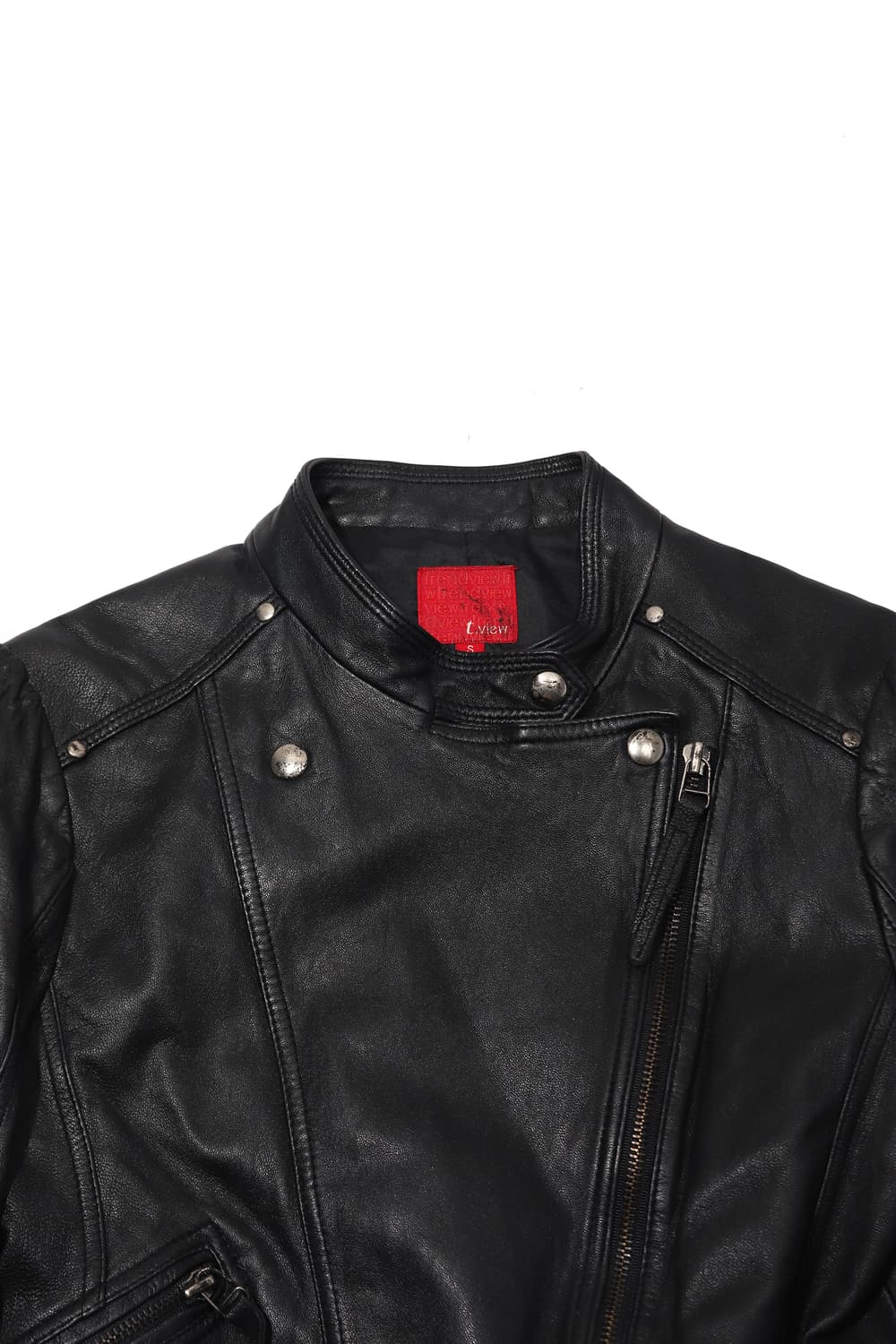 T.VIEW 램스킨 러블 라이더 재킷 women S 상품이미지3