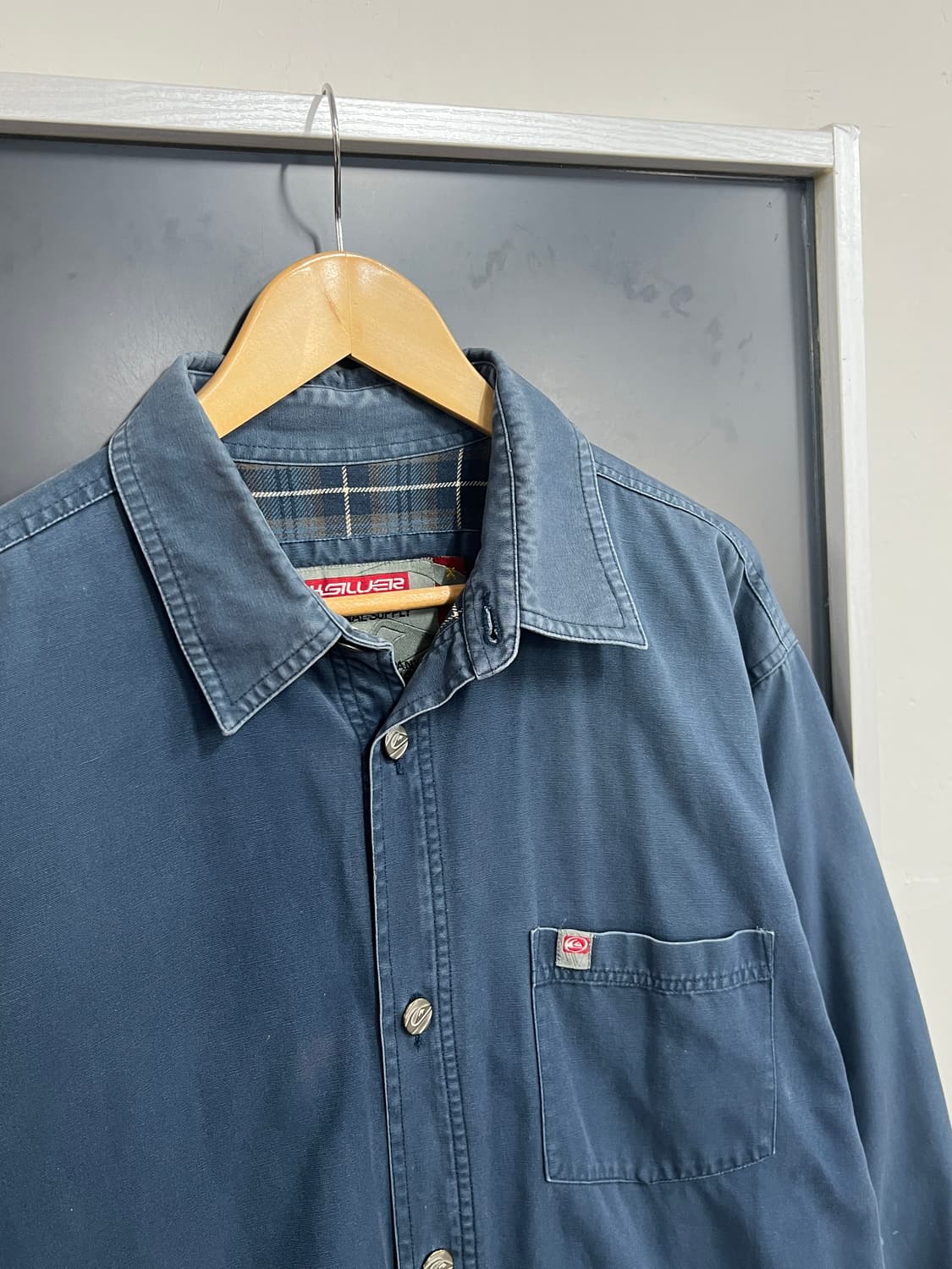 Quiksilver 퀵실버 빈티지 워크웨어 셔츠 자켓 상품이미지2