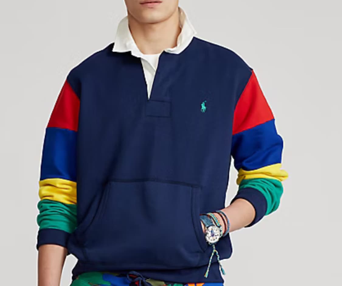 폴로 카라  맨투맨 기모 폴로 럭비티 (정품 QR 인증) 상품이미지9