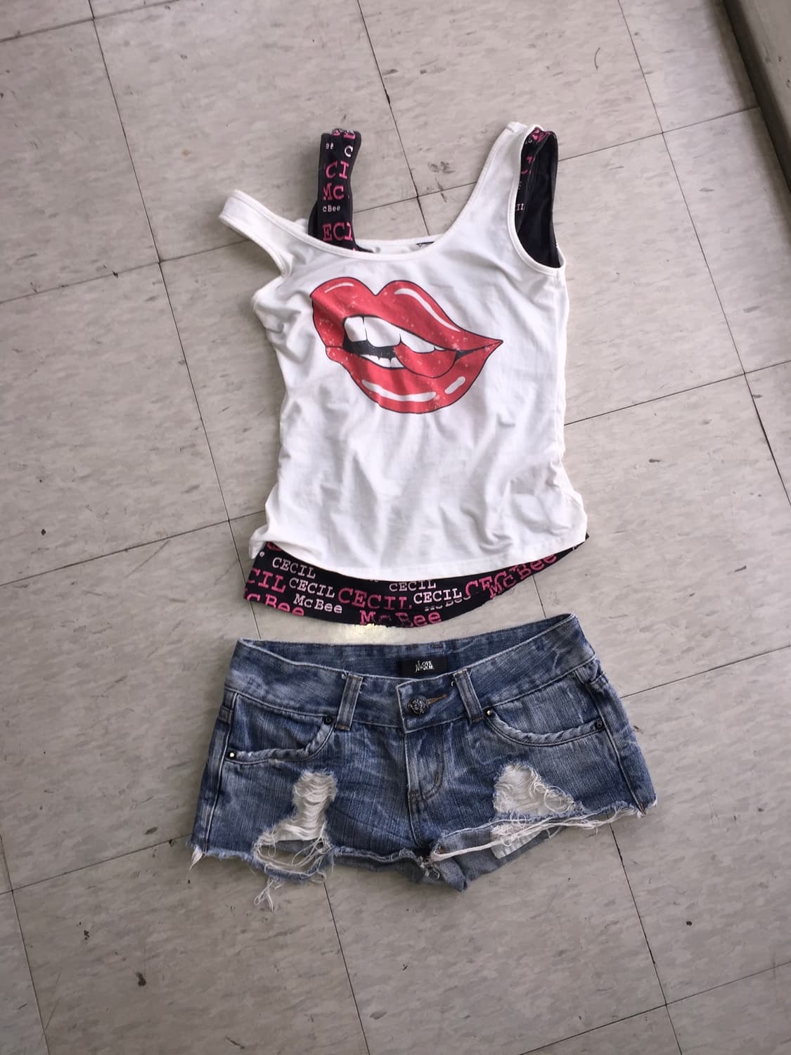 Cecil McBee Hot Kiss Denim Set 상품이미지1
