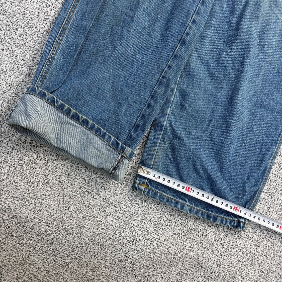 겟유즈드 데님 오버롤 팬츠 (버클X) 0409J 상품이미지9