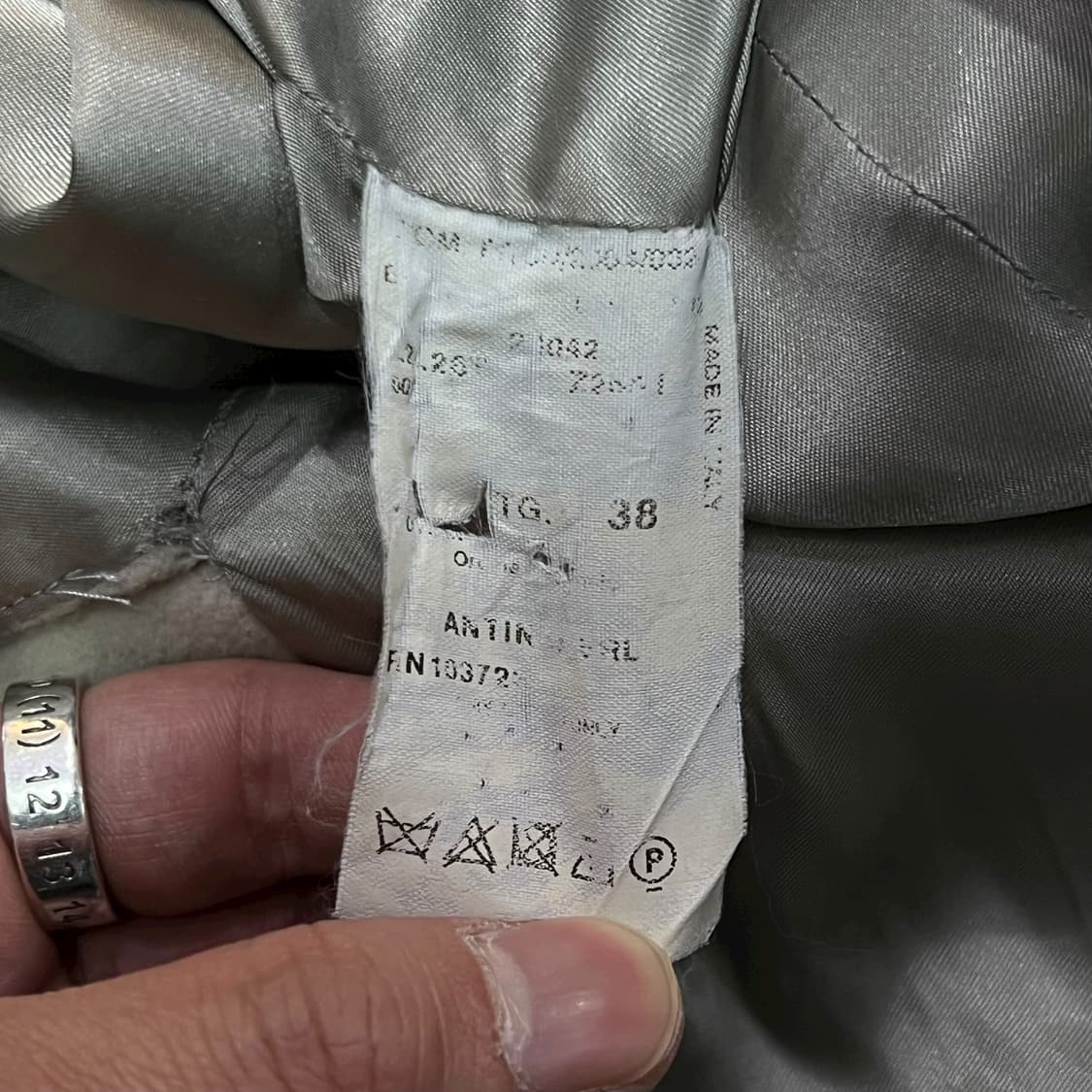  엠포리오 아르마니 더블 코트 y14060 상품이미지8