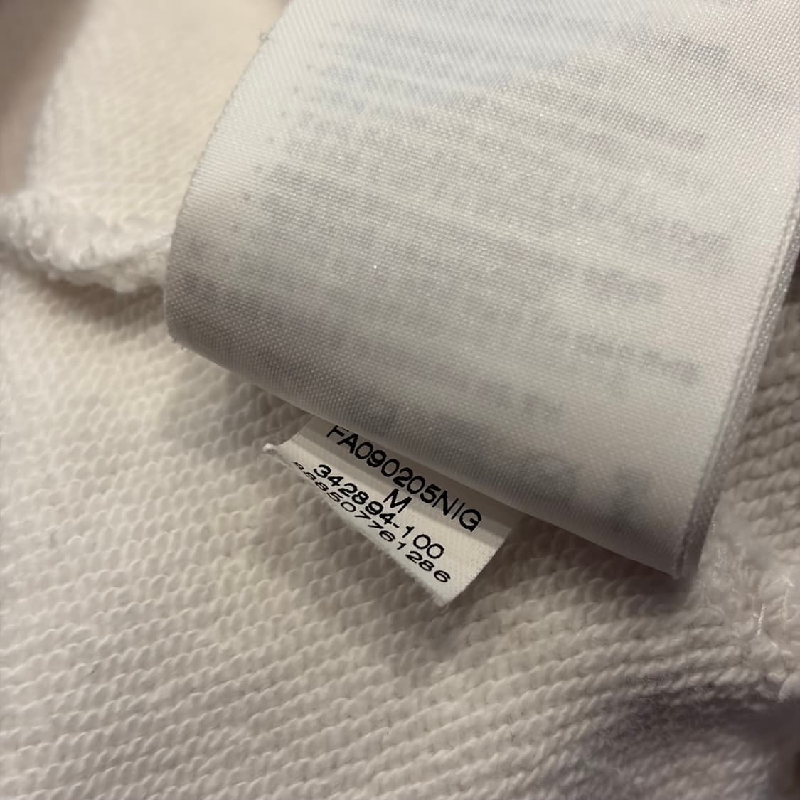 [M] 09s 나이키 72 넘버 트랙 져지 집업 자켓 화이트 D342 상품이미지8