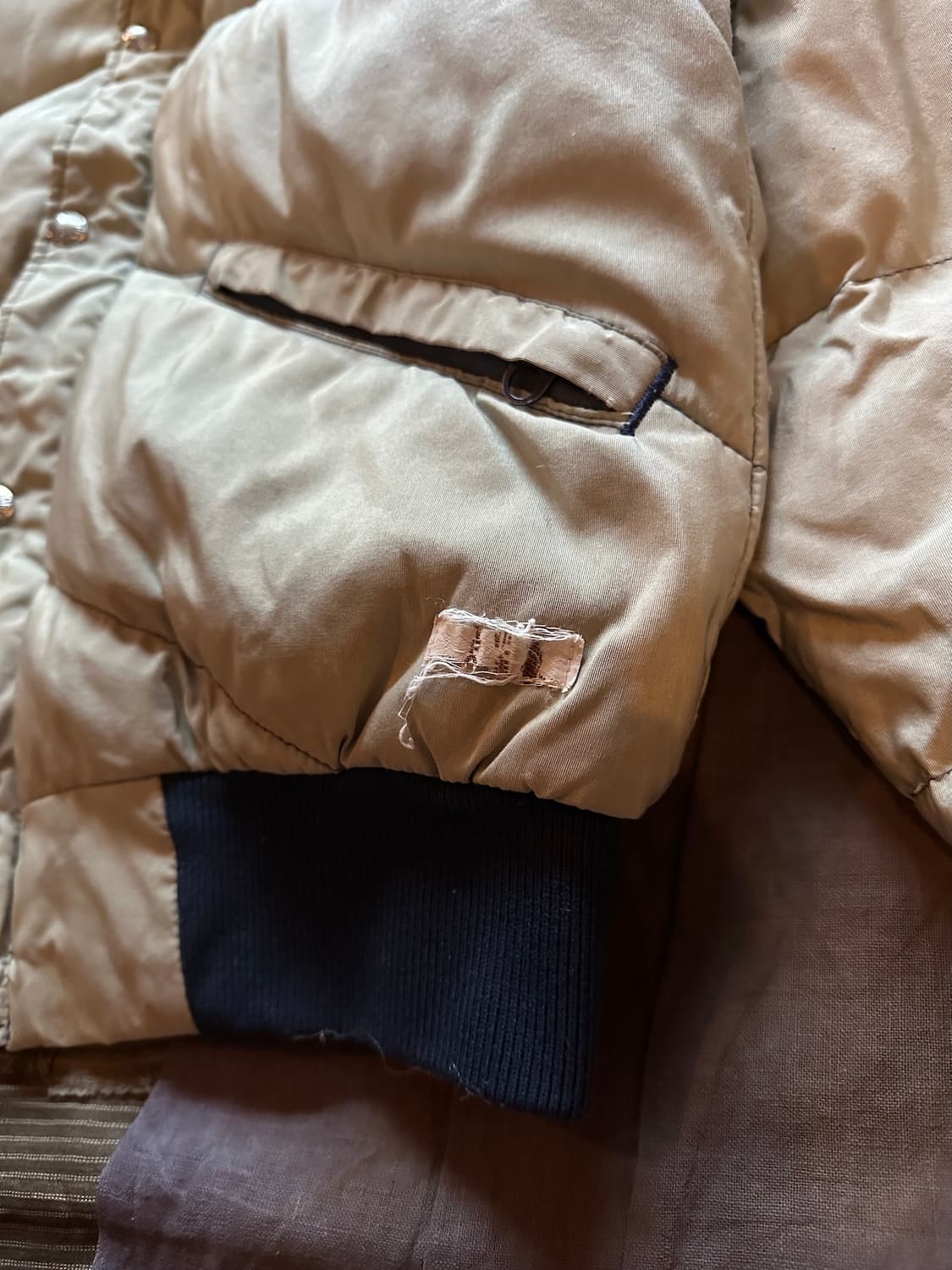 70s USA 빈티지 노스페이스 스키 다운 파카 패딩 상품이미지4