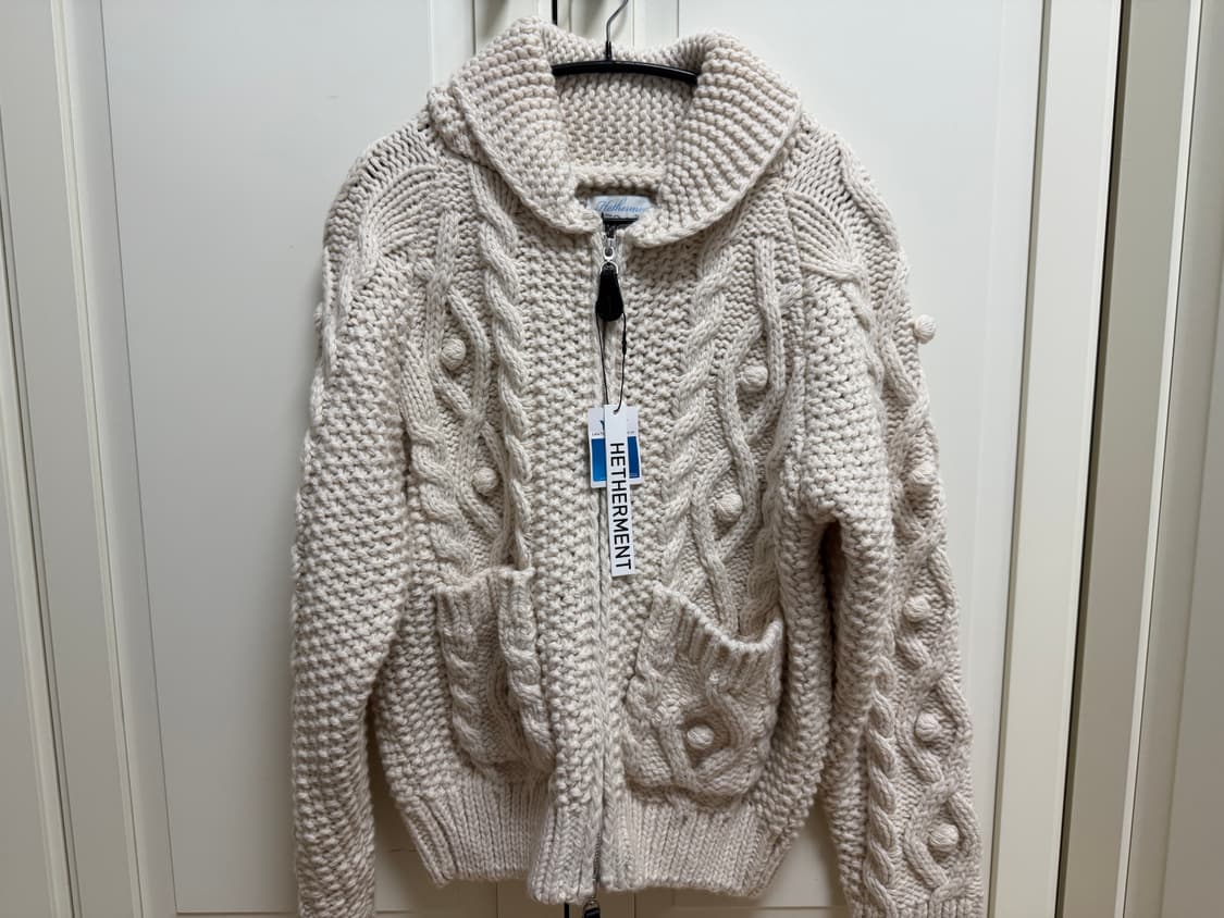 헤더먼트 벨 빈티지 가디건 hetherment 상품이미지2