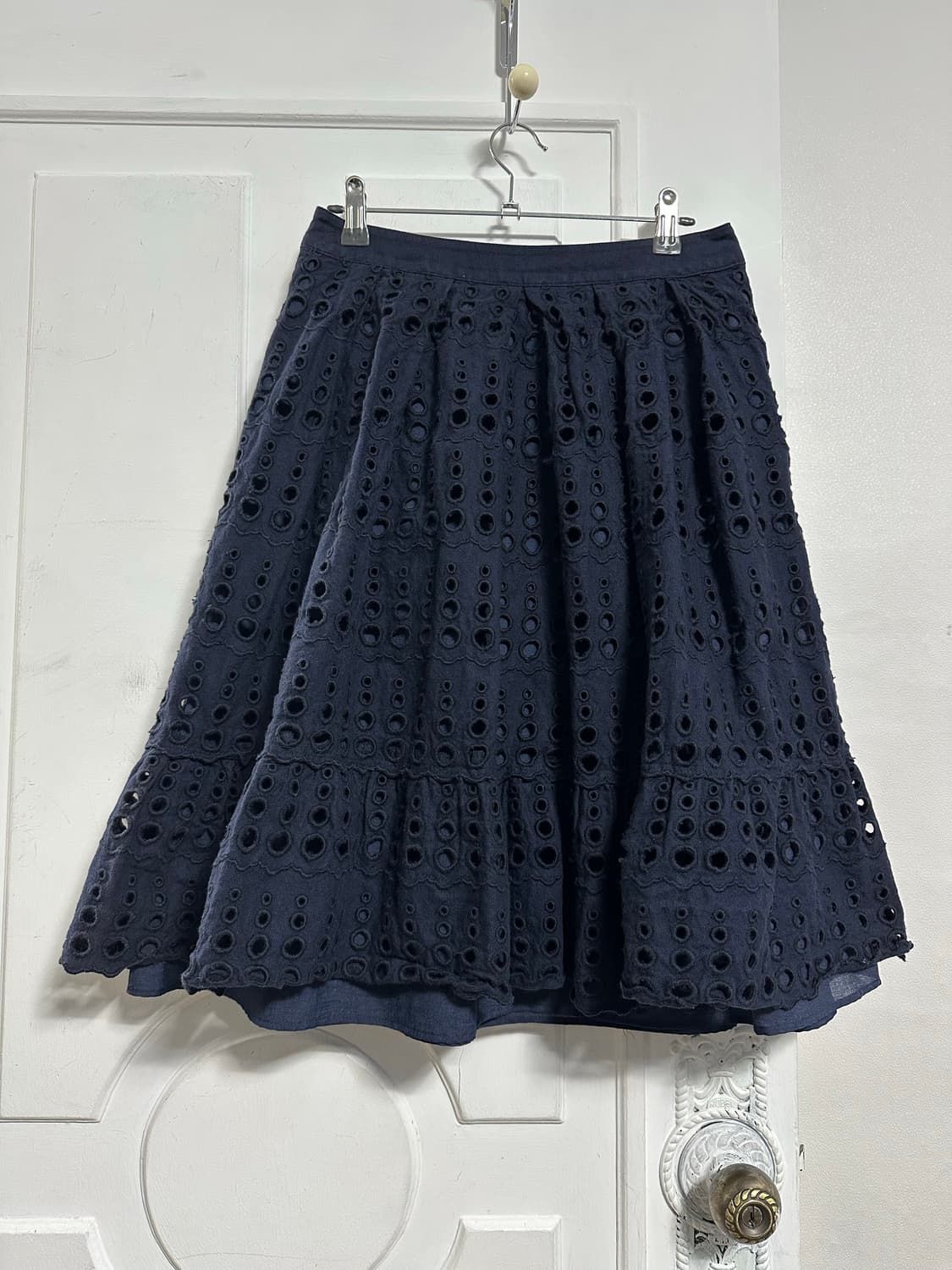 히로코 비스 HIROKO BIS 펀칭 스커트 상품이미지1