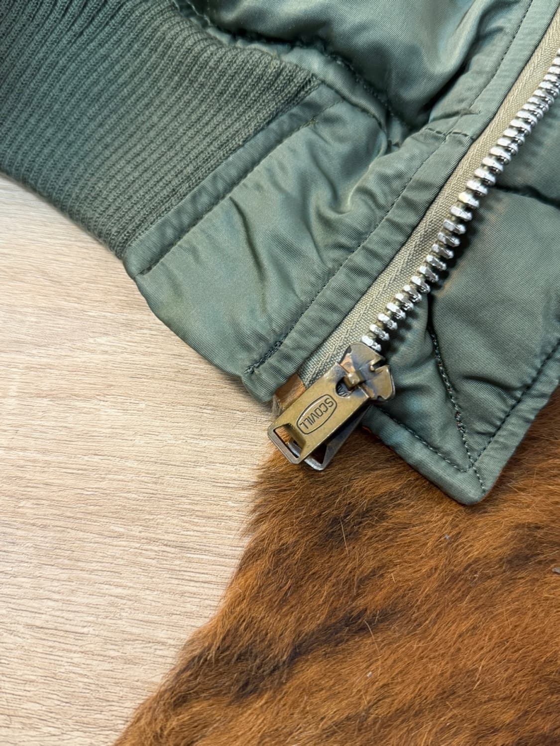 70s 알파인더스트리 8279E 봄버 자켓  상품이미지3