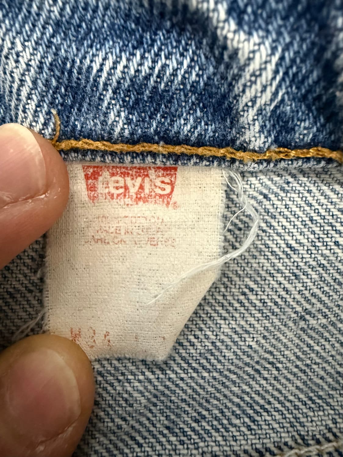 90s 리바이스 오렌지탭 517 34x30 상품이미지8