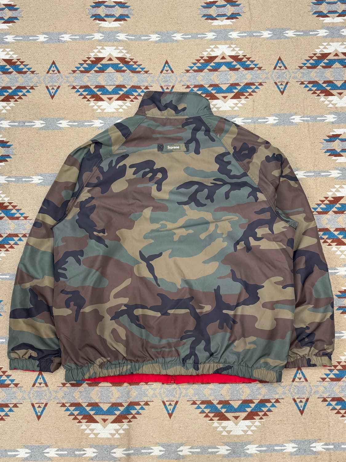 [XL] 슈프림 폴라텍 리버시블 트랙 재킷 레드 - 25FW 상품이미지4