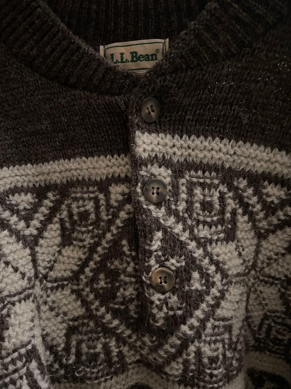 LL bean 엘엘빈 노르딕 빈티지 니트 상품이미지5