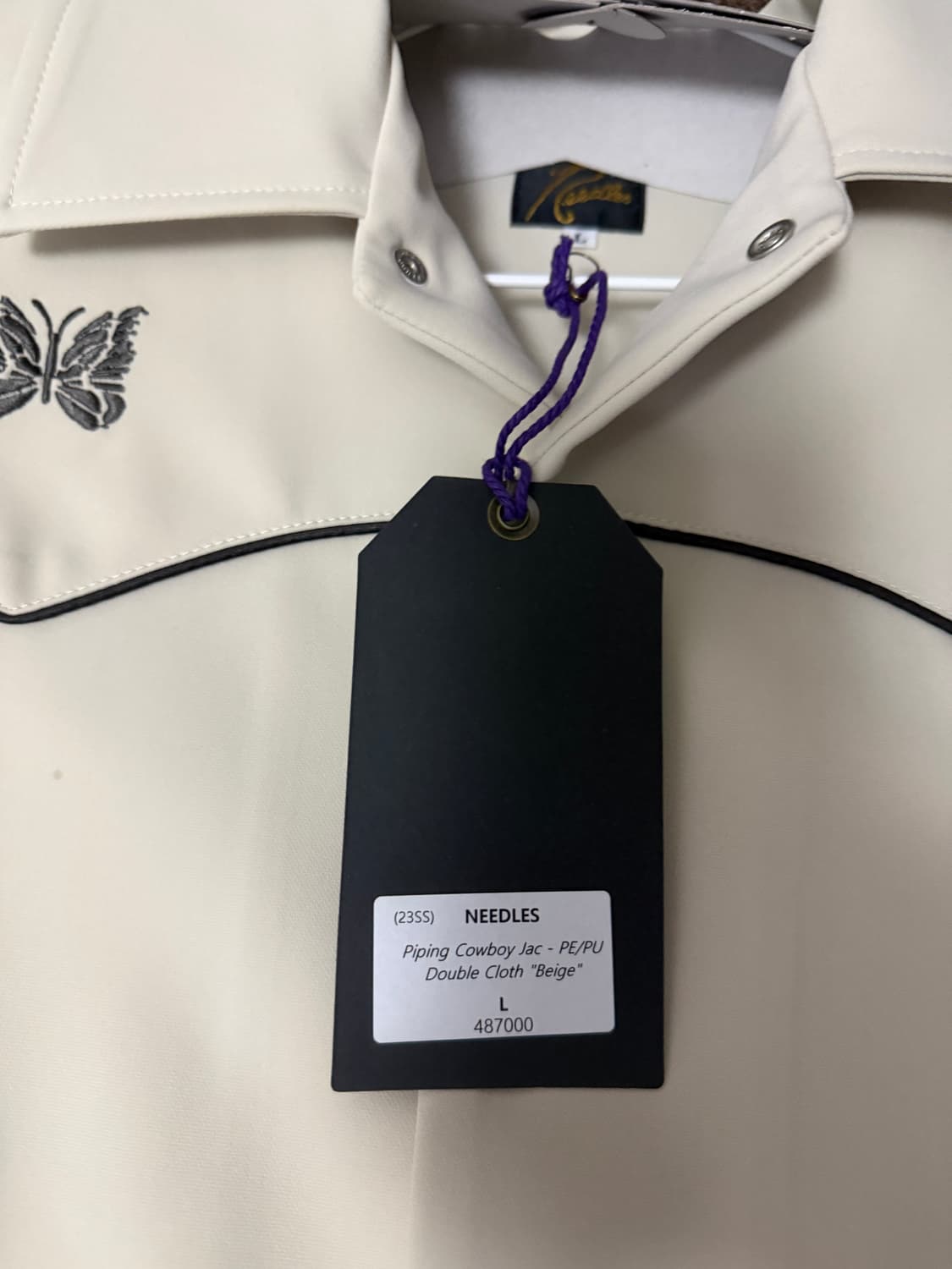 니들즈 파이핑 카우보이 자켓 L 상품이미지3