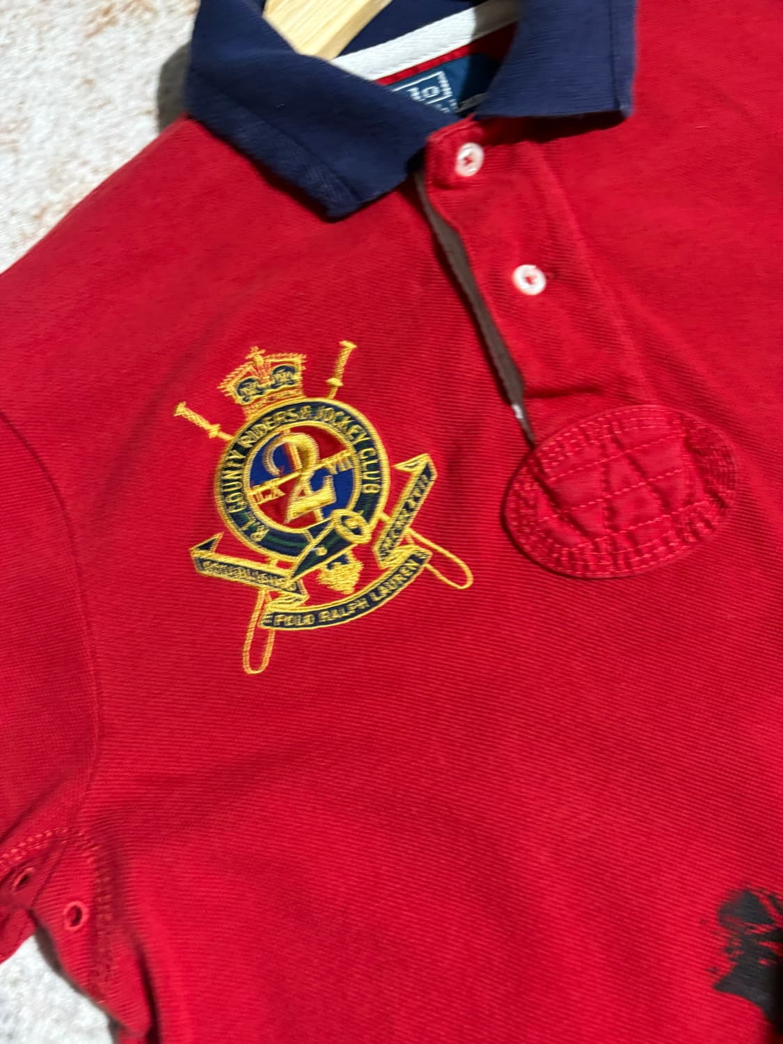 폴로 금장 빅포니 치프키프 커스텀 반팔 티셔츠 상품이미지3