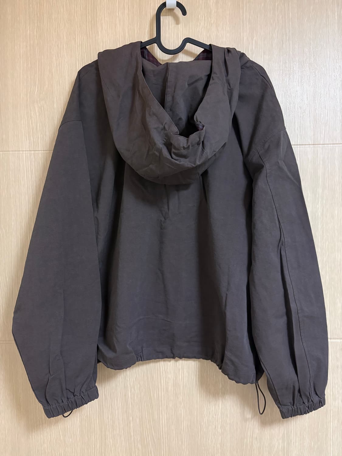 오헤시오 후드 아노락 브라운 상품이미지6