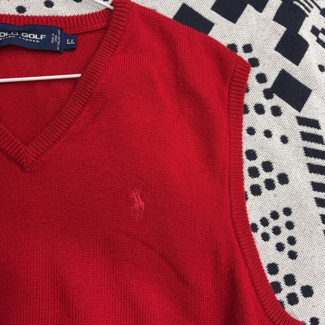 폴로 랄프로렌 골프 울 니트 조끼 베스트 L P00050 상품이미지2