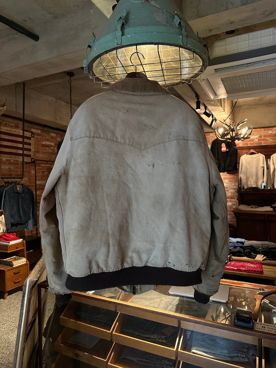 80s USA 빈티지 칼하트 산타페 워크 자켓 상품이미지5