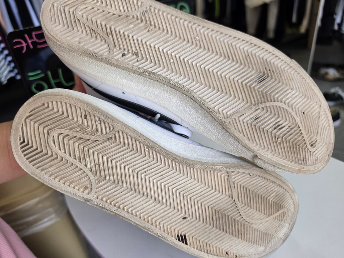 나이키 블레이저 미드77 빈티지 흰검 하이탑 상품이미지4