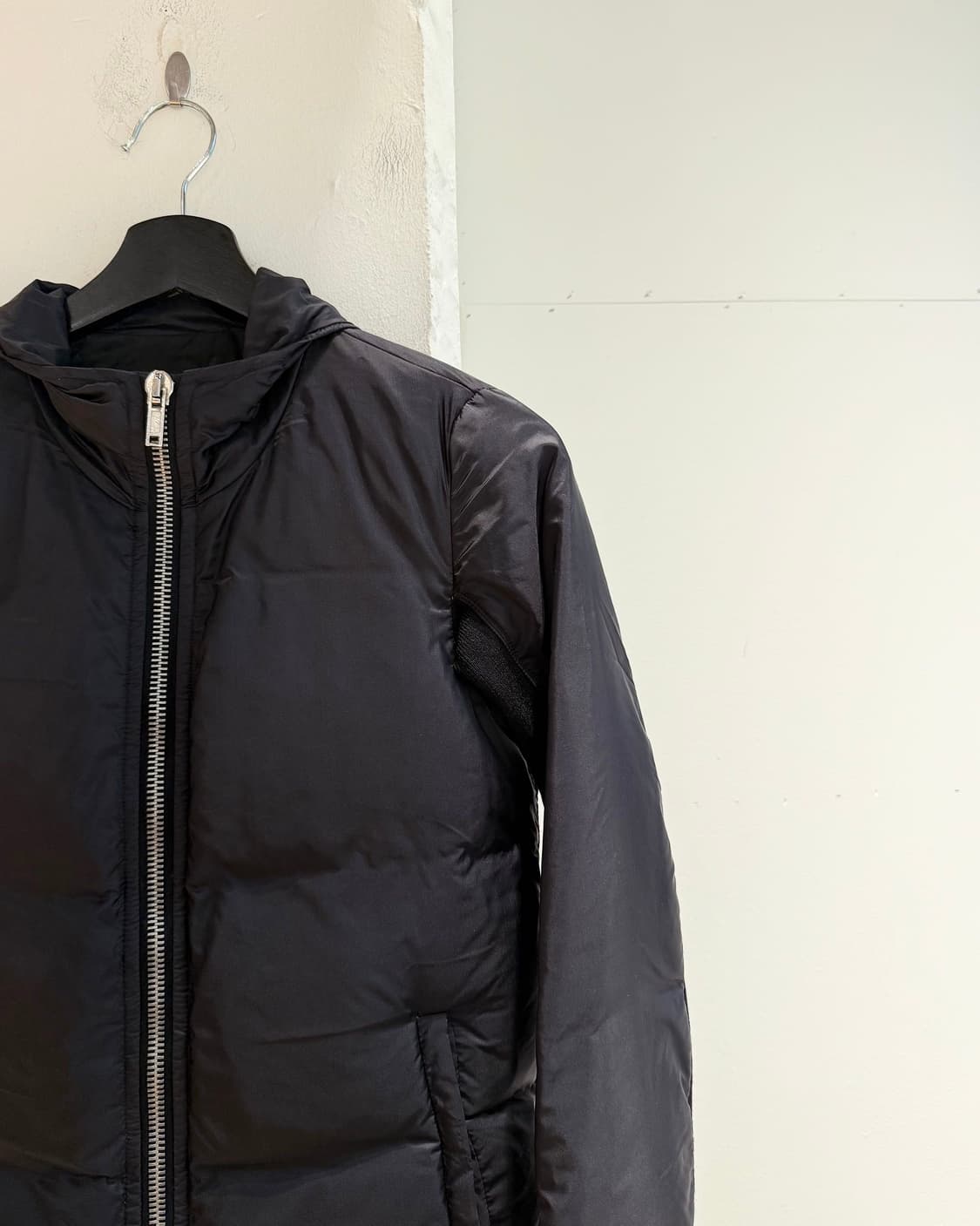 릭 오웬스 블랙 구스다운 후디 패딩  상품이미지5