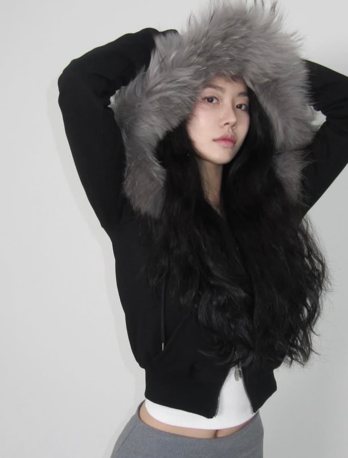 페일제이드 울프죠 후드집업 상품이미지5