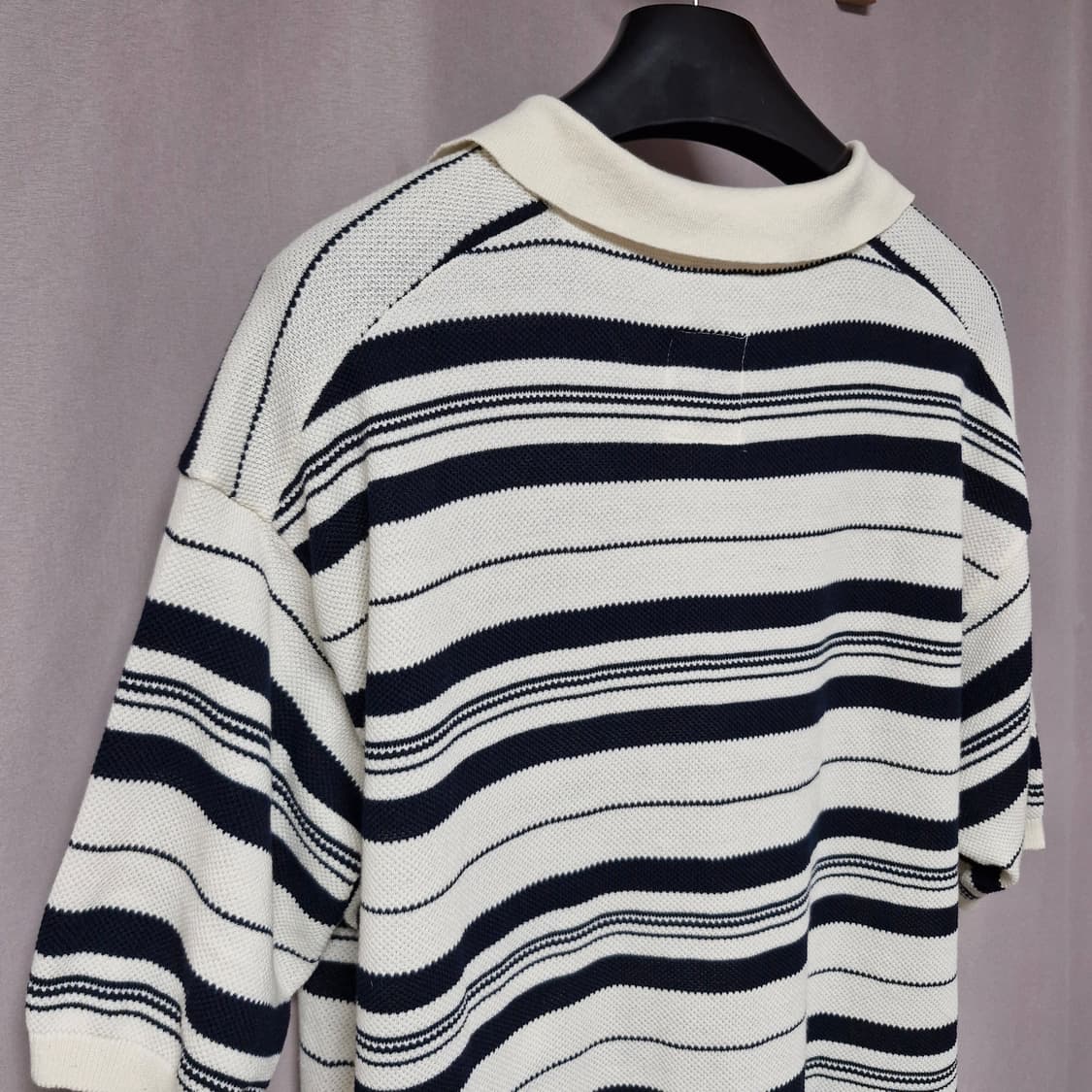 나나미카 스트라이프 폴로 스웨터 상품이미지5