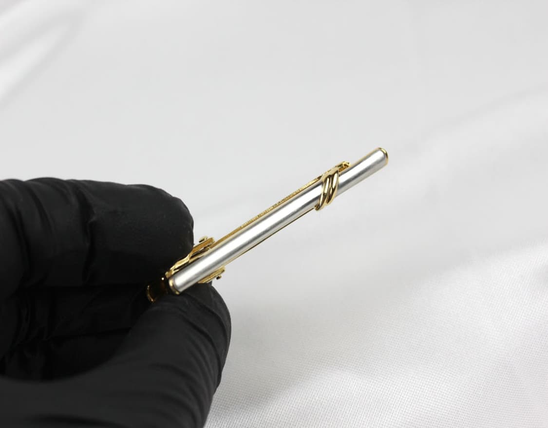 입생로랑 A-등급 5cm 남자 명품 넥타이핀 빈티지 상품이미지5