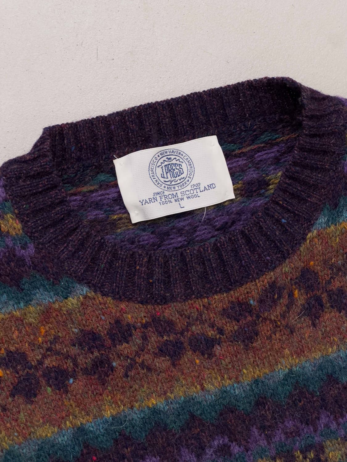 제이프레스 페어아일 스웨터 상품이미지5