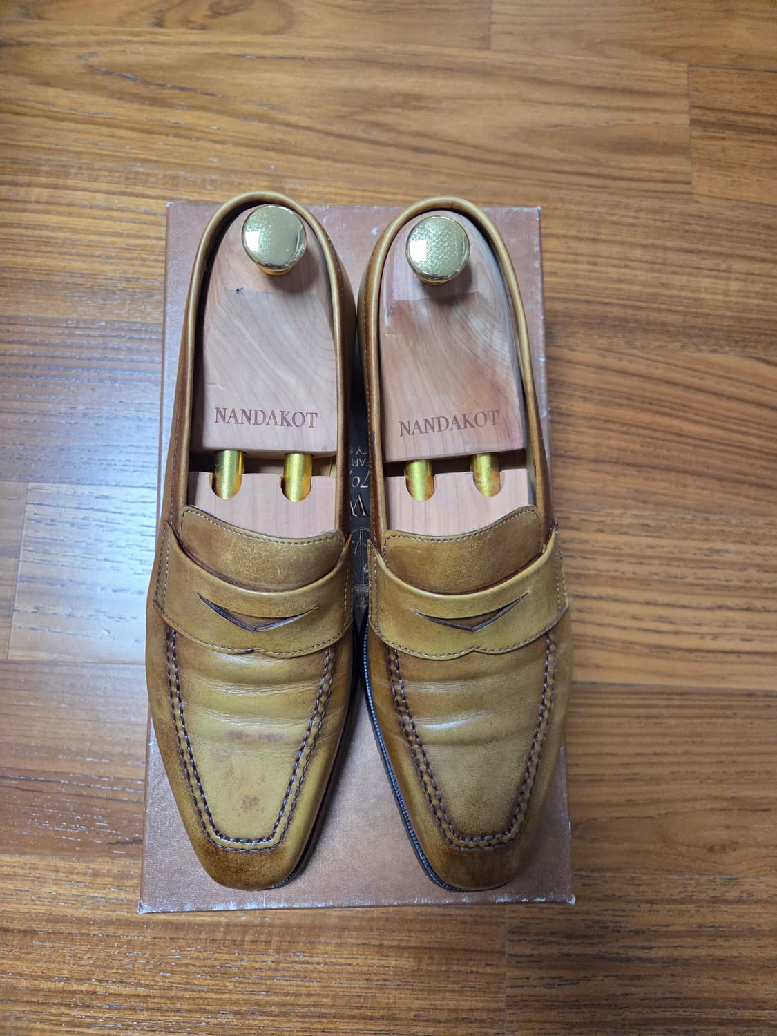 Berwick tan 페니 로퍼 슈즈 상품이미지2