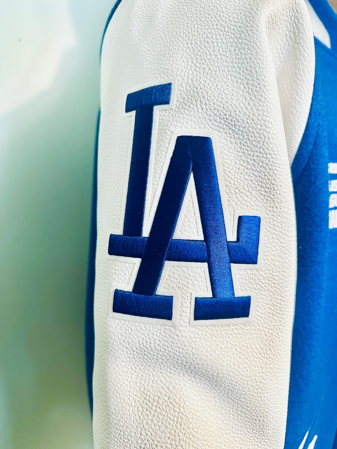 신품 la dodgers 엘에이 다저스 바시티 자켓 팝니다 상품이미지4