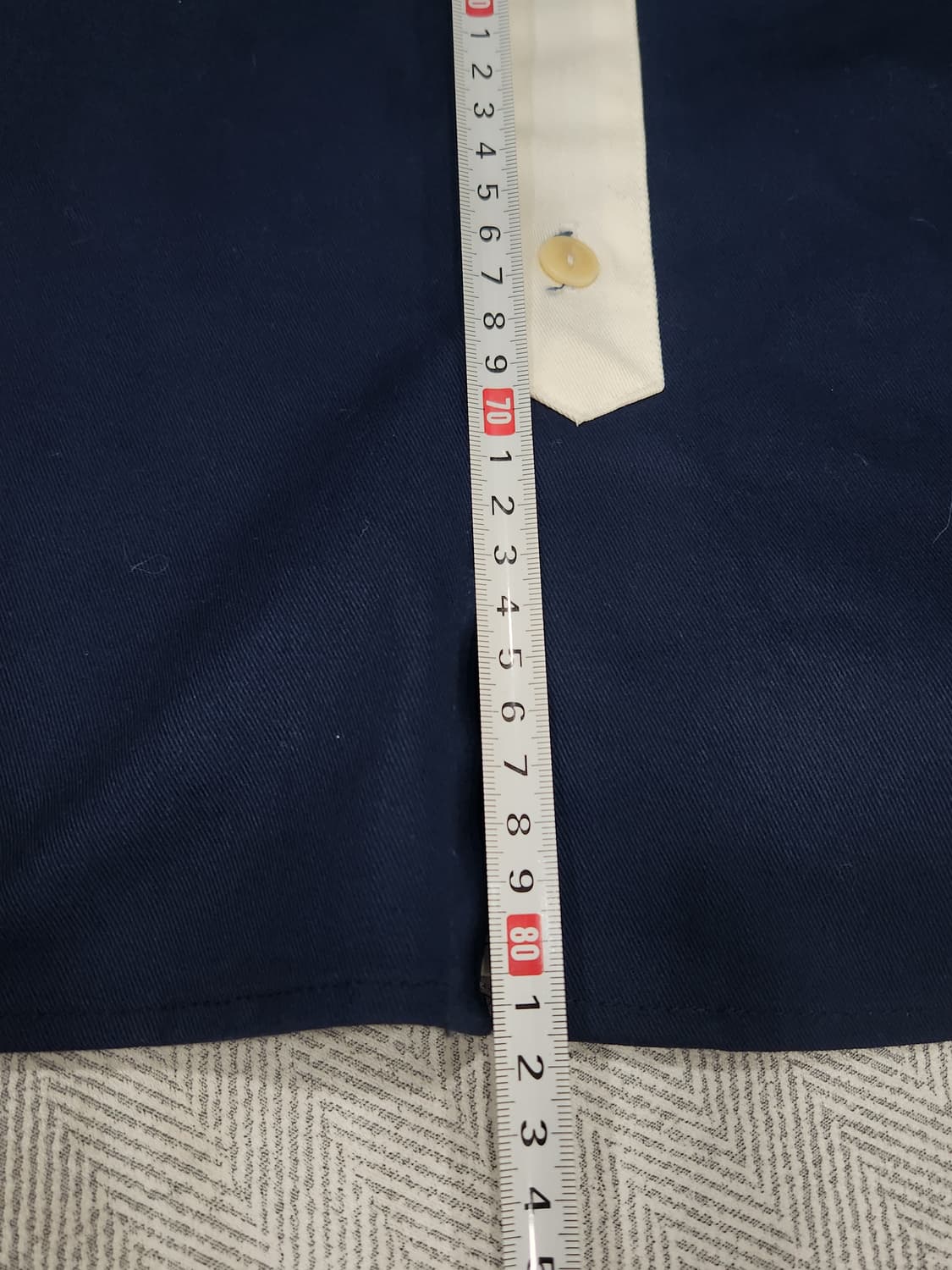 [L] 크리틱 Critic 배색 오버핏 셔츠 남성 L사이즈 상품이미지9