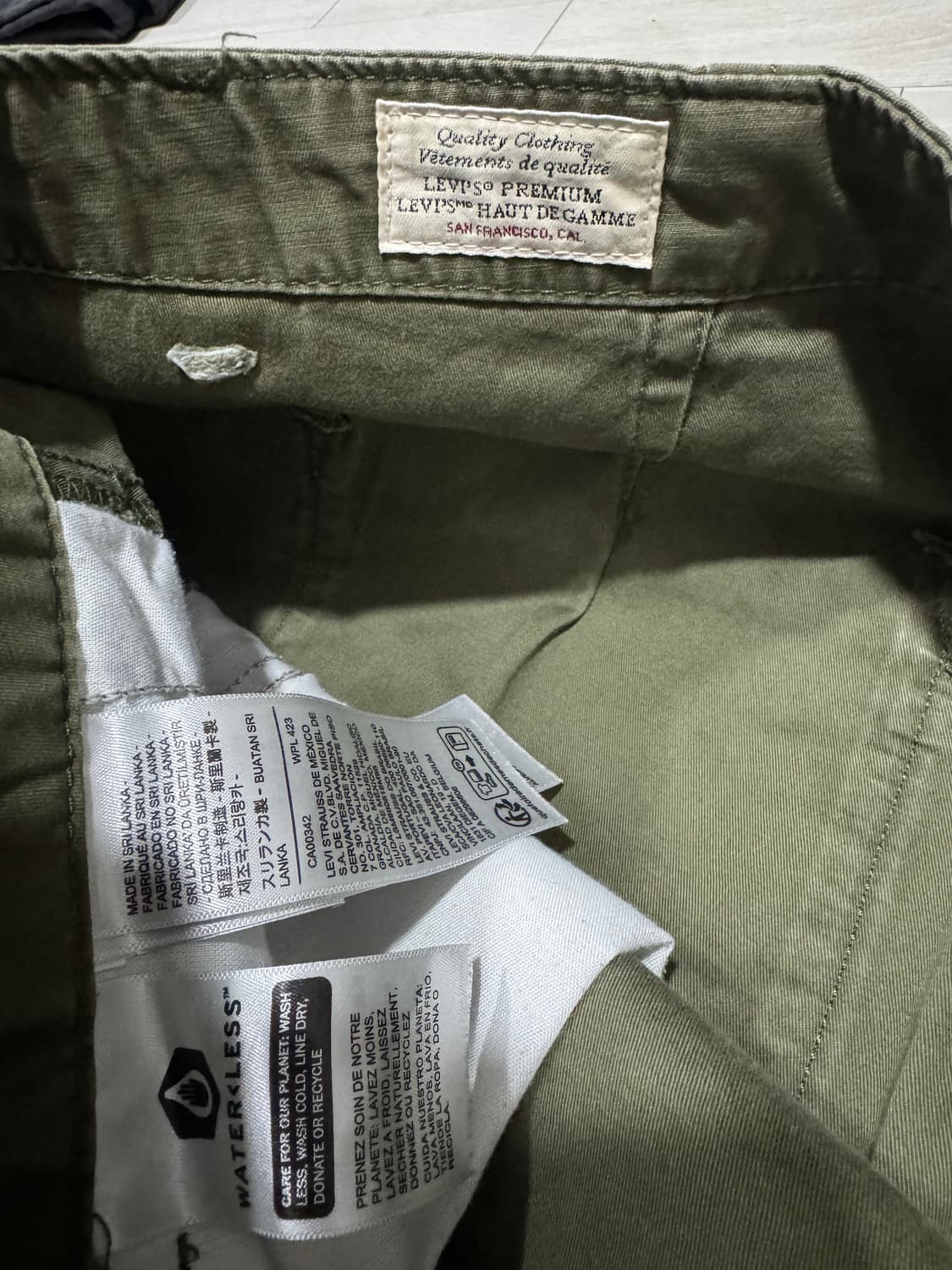 [30] 리바이스 카고 와일드 배기팬츠  상품이미지3